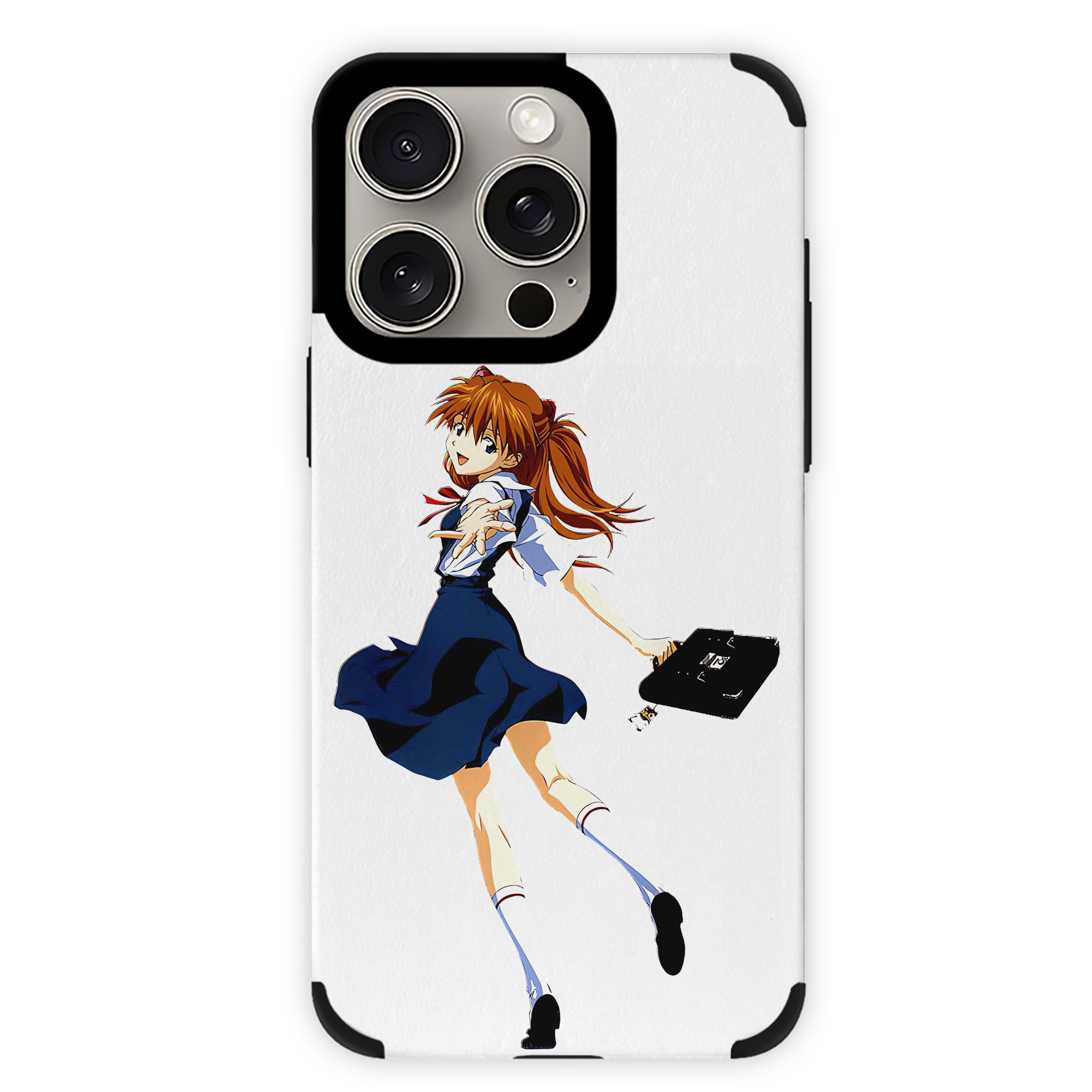 （画像用） EVA 新世紀エヴァンゲリオン 【iPhone15ProMax対応】 PUレザー スマホケース 耐衝撃＆黄変防止