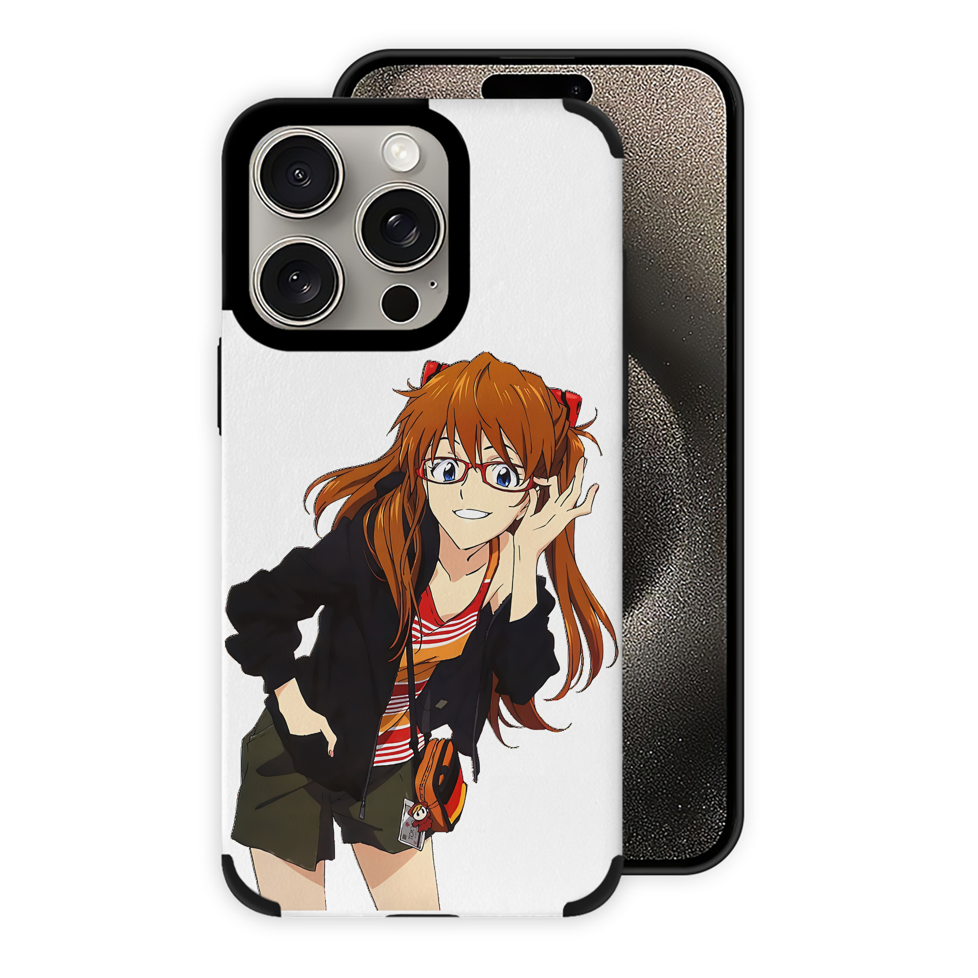 （画像用） EVA 新世紀エヴァンゲリオン 【iPhone15ProMax対応】 PUレザー スマホケース 耐衝撃＆黄変防止