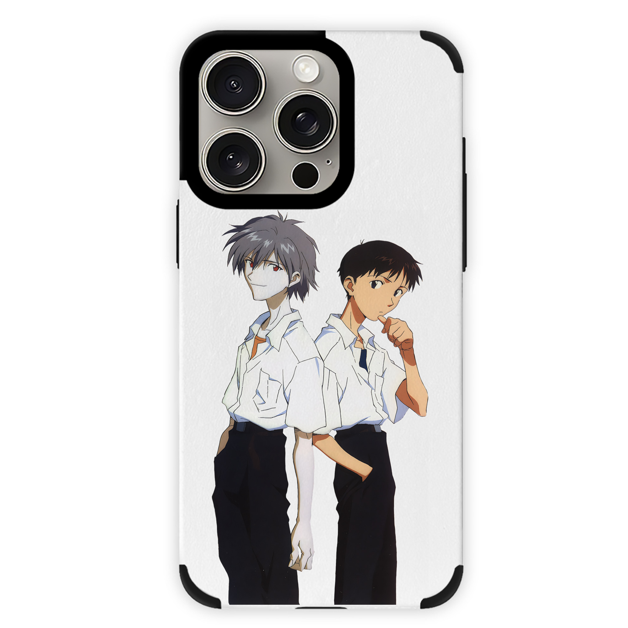 （画像用） EVA 新世紀エヴァンゲリオン 【iPhone15ProMax対応】 PUレザー スマホケース 耐衝撃＆黄変防止