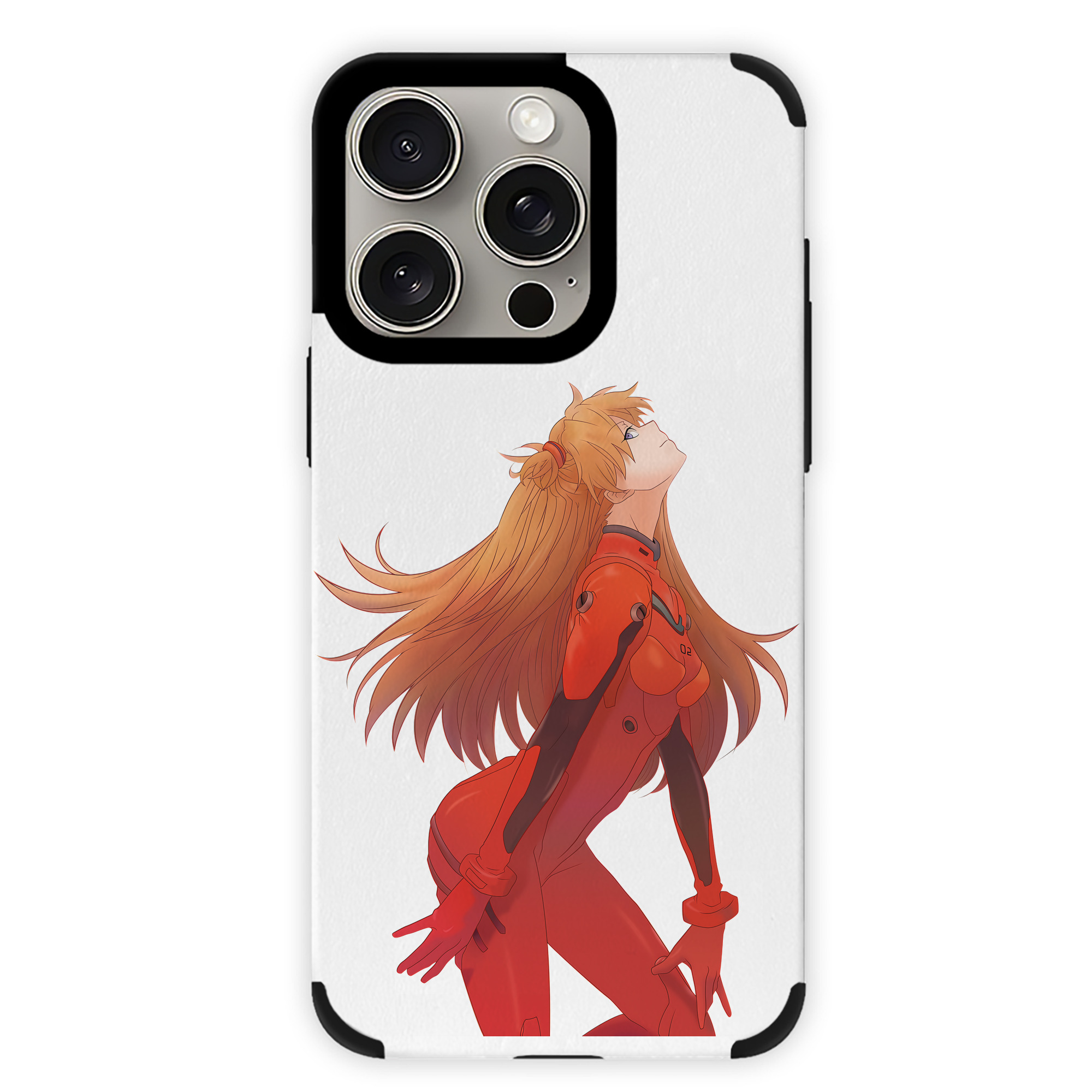 （画像用） EVA 新世紀エヴァンゲリオン 【iPhone15ProMax対応】 PUレザー スマホケース 耐衝撃＆黄変防止