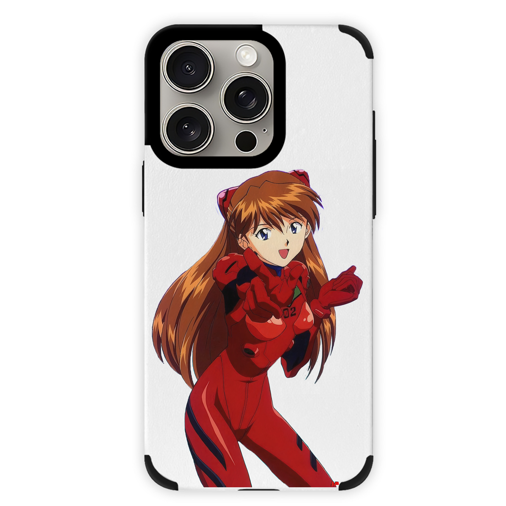 （画像用） EVA 新世紀エヴァンゲリオン 【iPhone15ProMax対応】 PUレザー スマホケース 耐衝撃＆黄変防止
