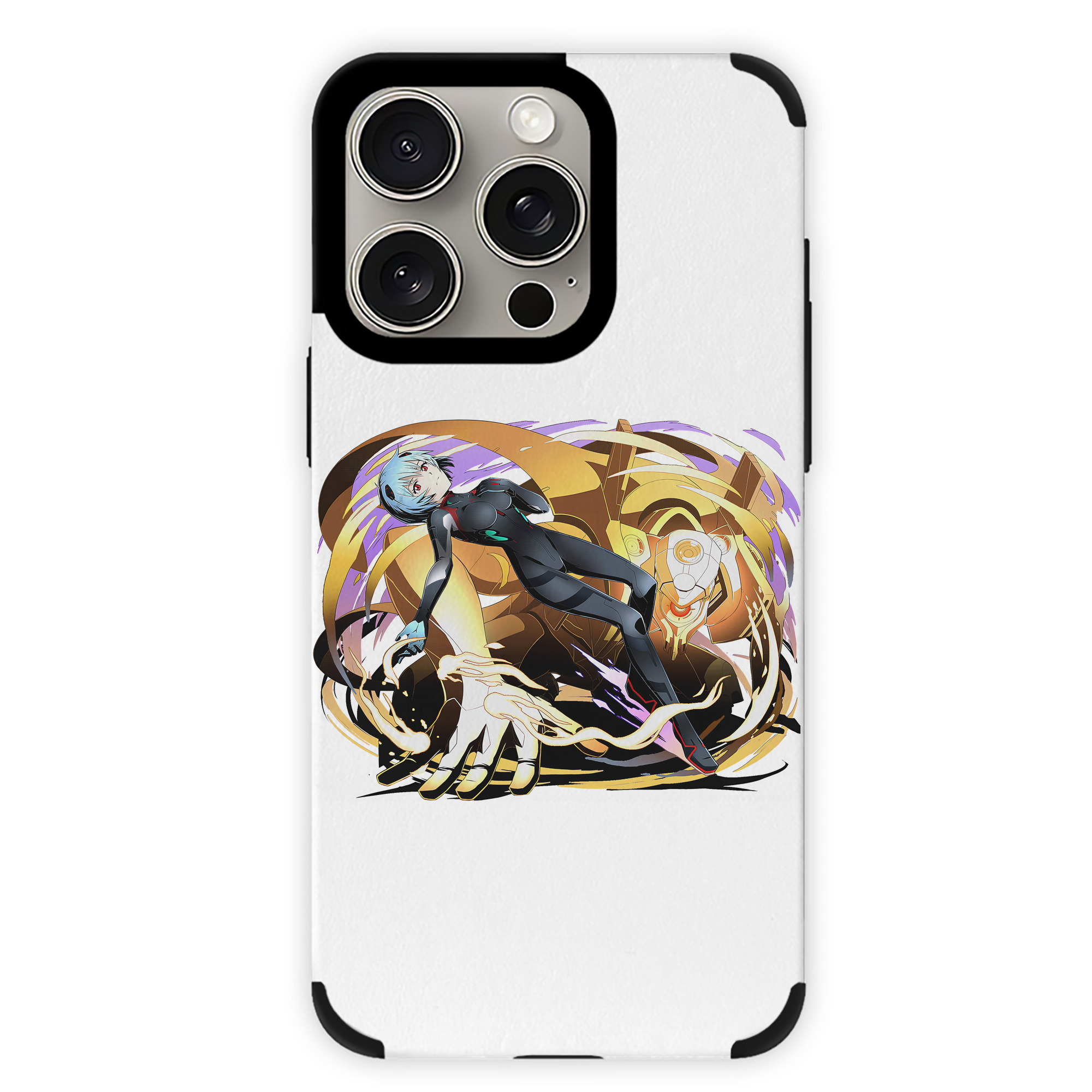 （画像用） EVA 新世紀エヴァンゲリオン 【iPhone15ProMax対応】 PUレザー スマホケース 耐衝撃＆黄変防止