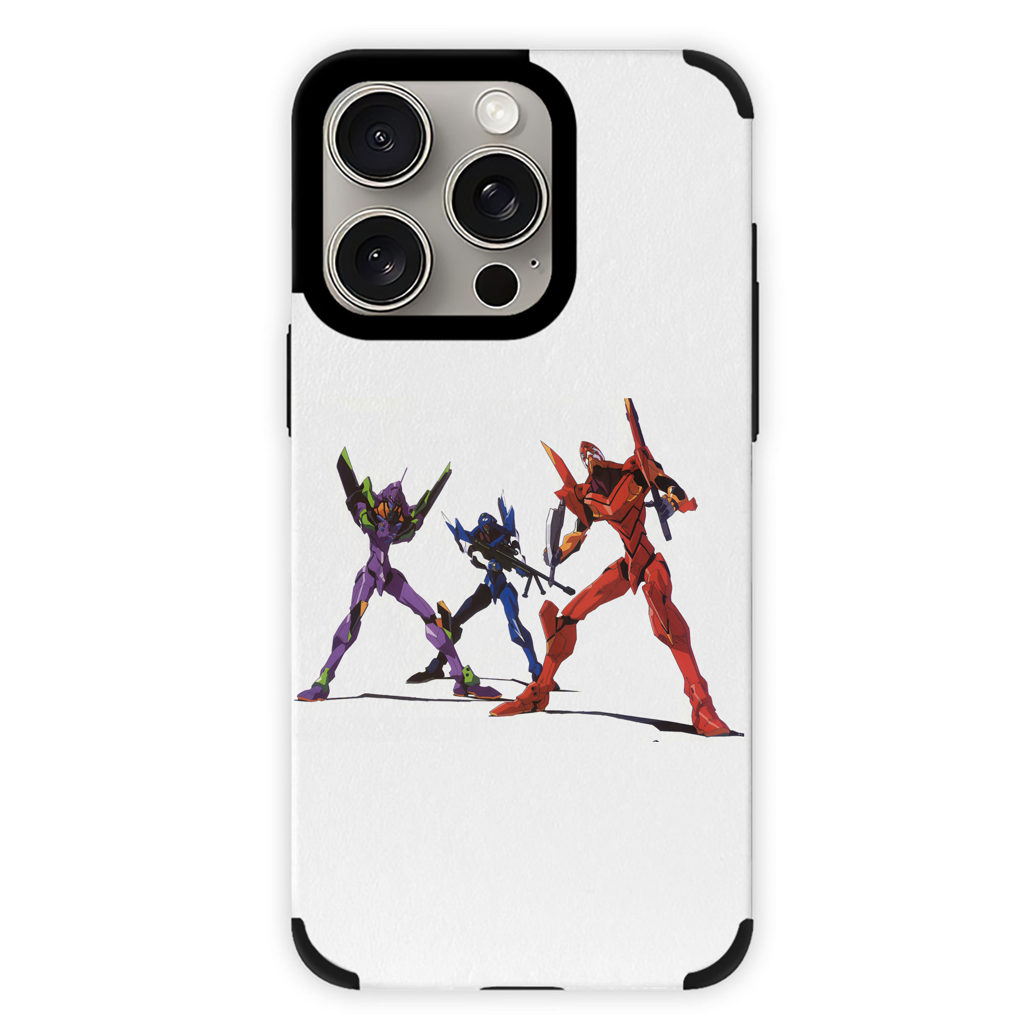 （画像用） EVA 新世紀エヴァンゲリオン 【iPhone15ProMax対応】 PUレザー スマホケース 耐衝撃＆黄変防止