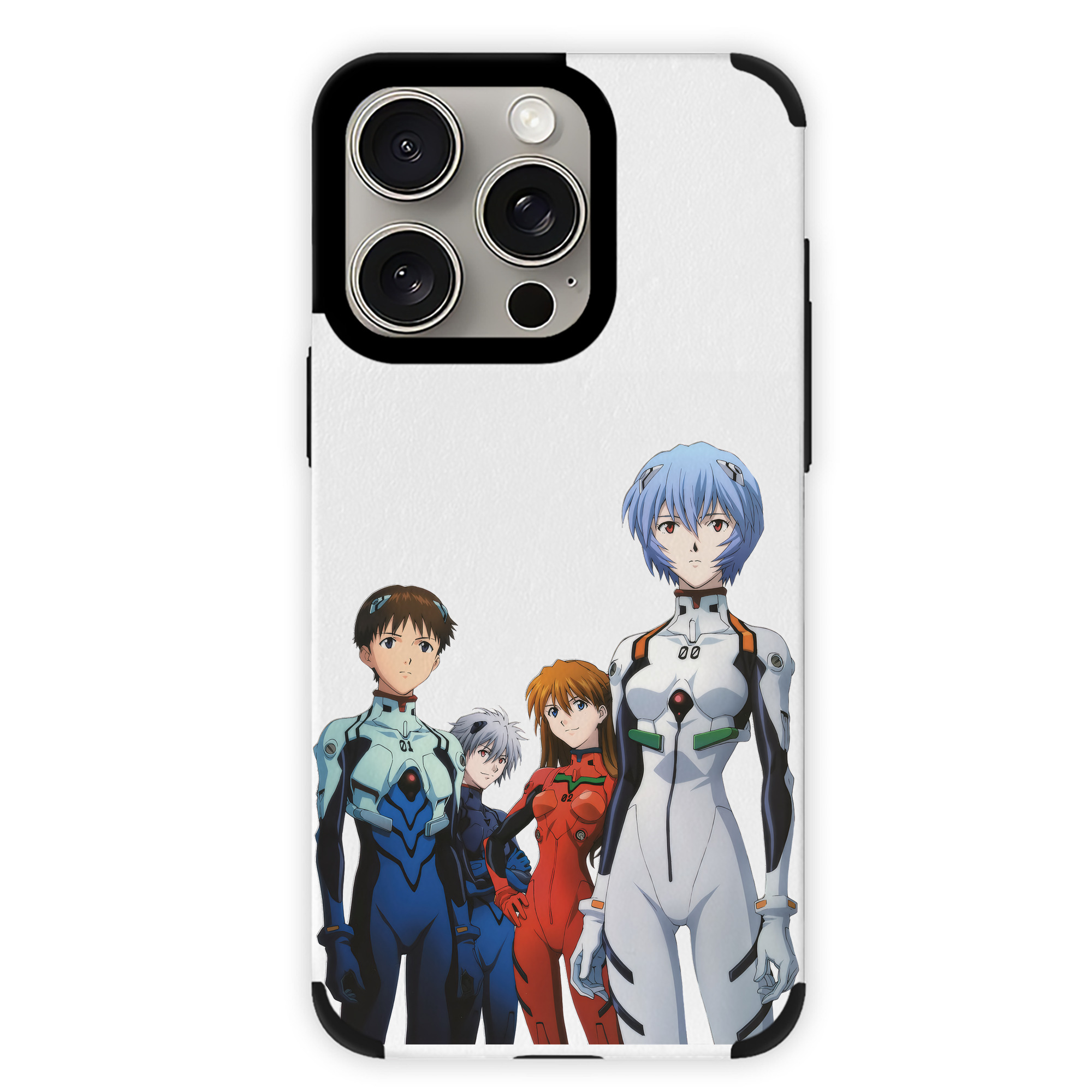 （画像用） EVA 新世紀エヴァンゲリオン 【iPhone15ProMax対応】 PUレザー スマホケース 耐衝撃＆黄変防止