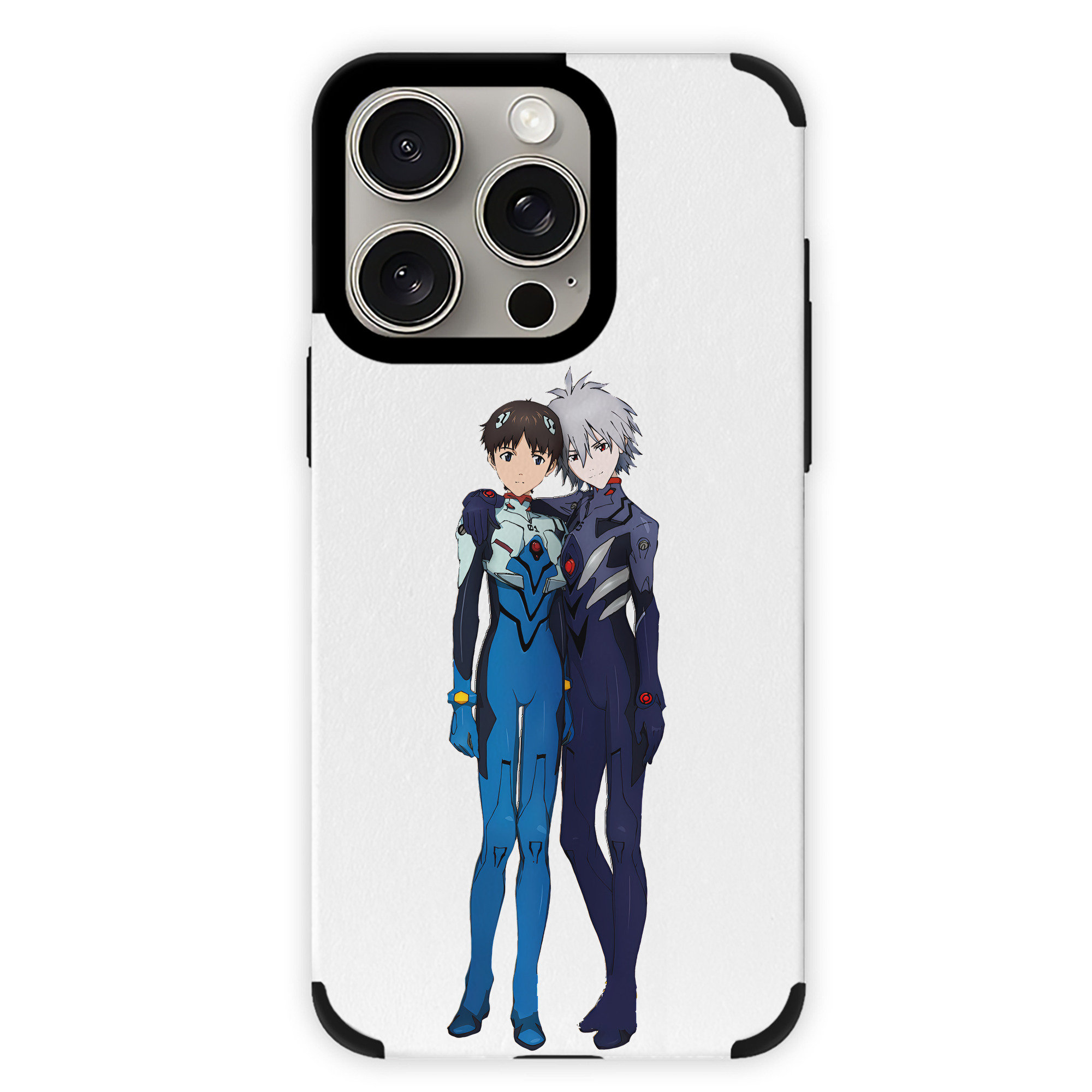 （画像用） EVA 新世紀エヴァンゲリオン 【iPhone15ProMax対応】 PUレザー スマホケース 耐衝撃＆黄変防止