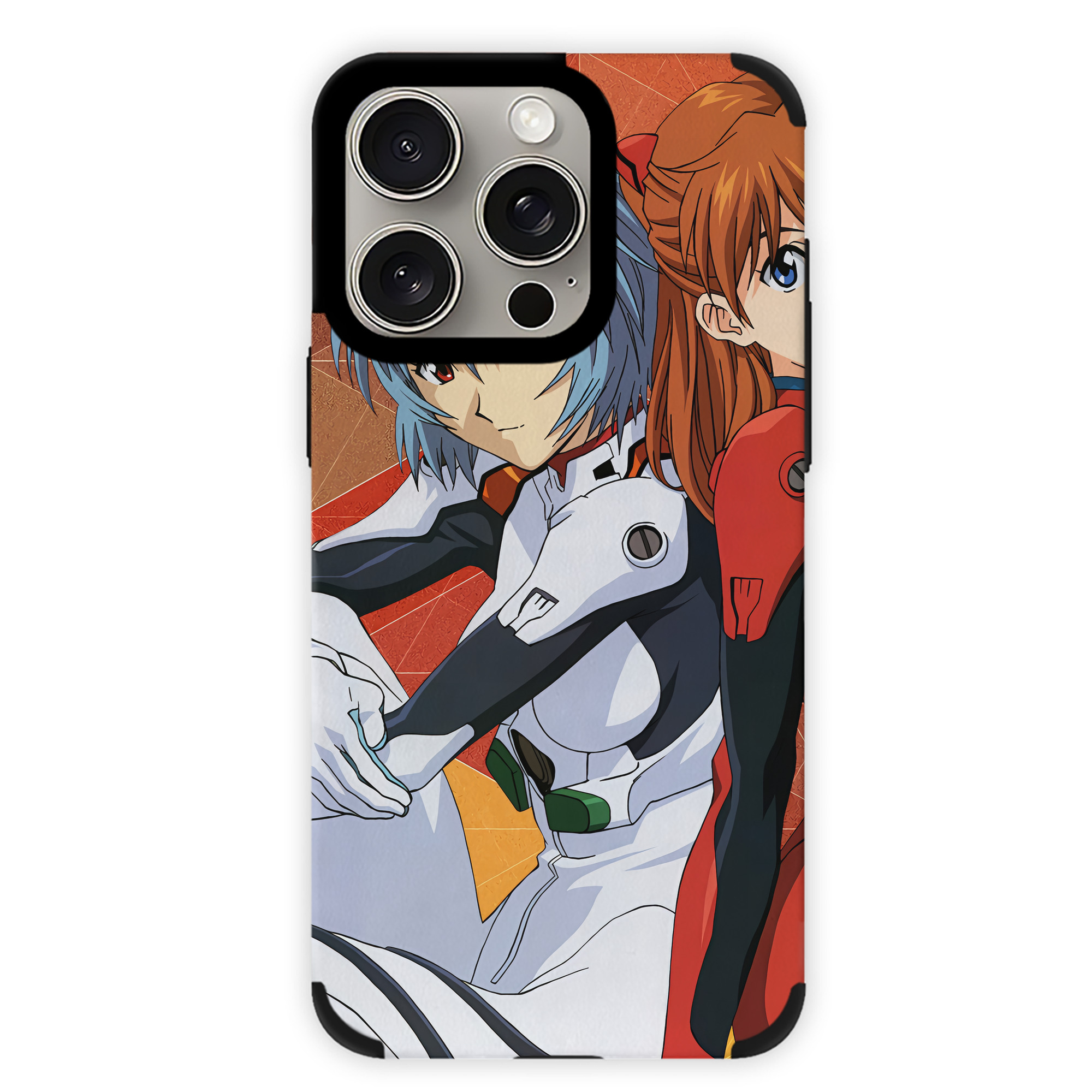 （画像用） EVA 新世紀エヴァンゲリオン 【iPhone15ProMax対応】 PUレザー スマホケース 耐衝撃＆黄変防止