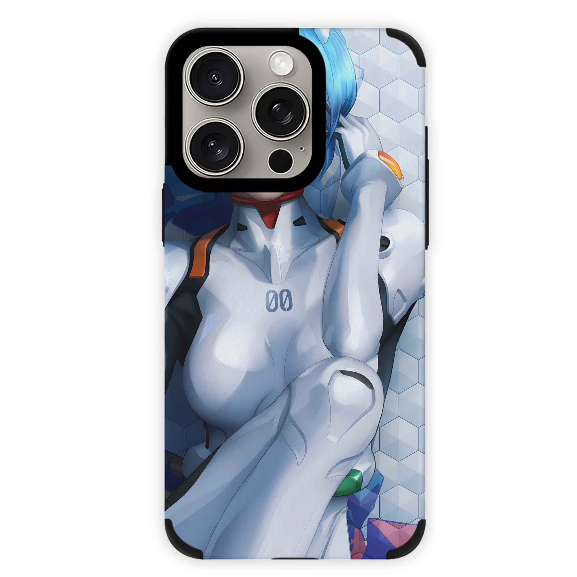 （画像用） EVA 新世紀エヴァンゲリオン 【iPhone15ProMax対応】 PUレザー スマホケース 耐衝撃＆黄変防止