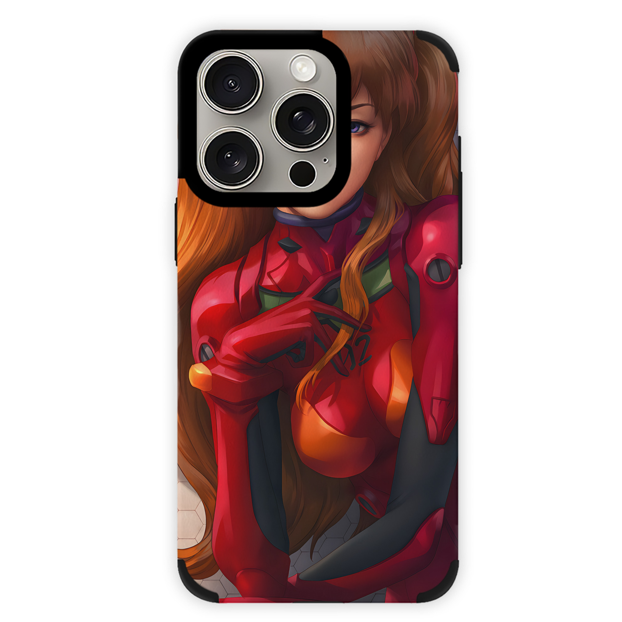 （画像用） EVA 新世紀エヴァンゲリオン 【iPhone15ProMax対応】 PUレザー スマホケース 耐衝撃＆黄変防止