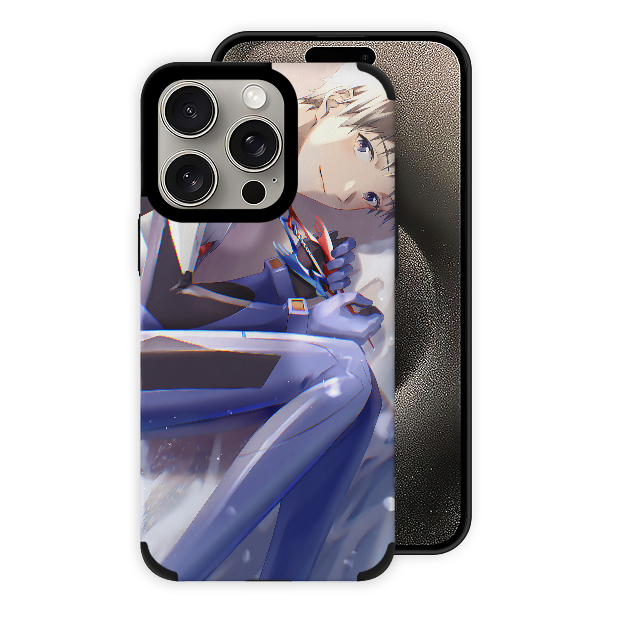（画像用） EVA 新世紀エヴァンゲリオン 【iPhone15ProMax対応】 PUレザー スマホケース 耐衝撃＆黄変防止