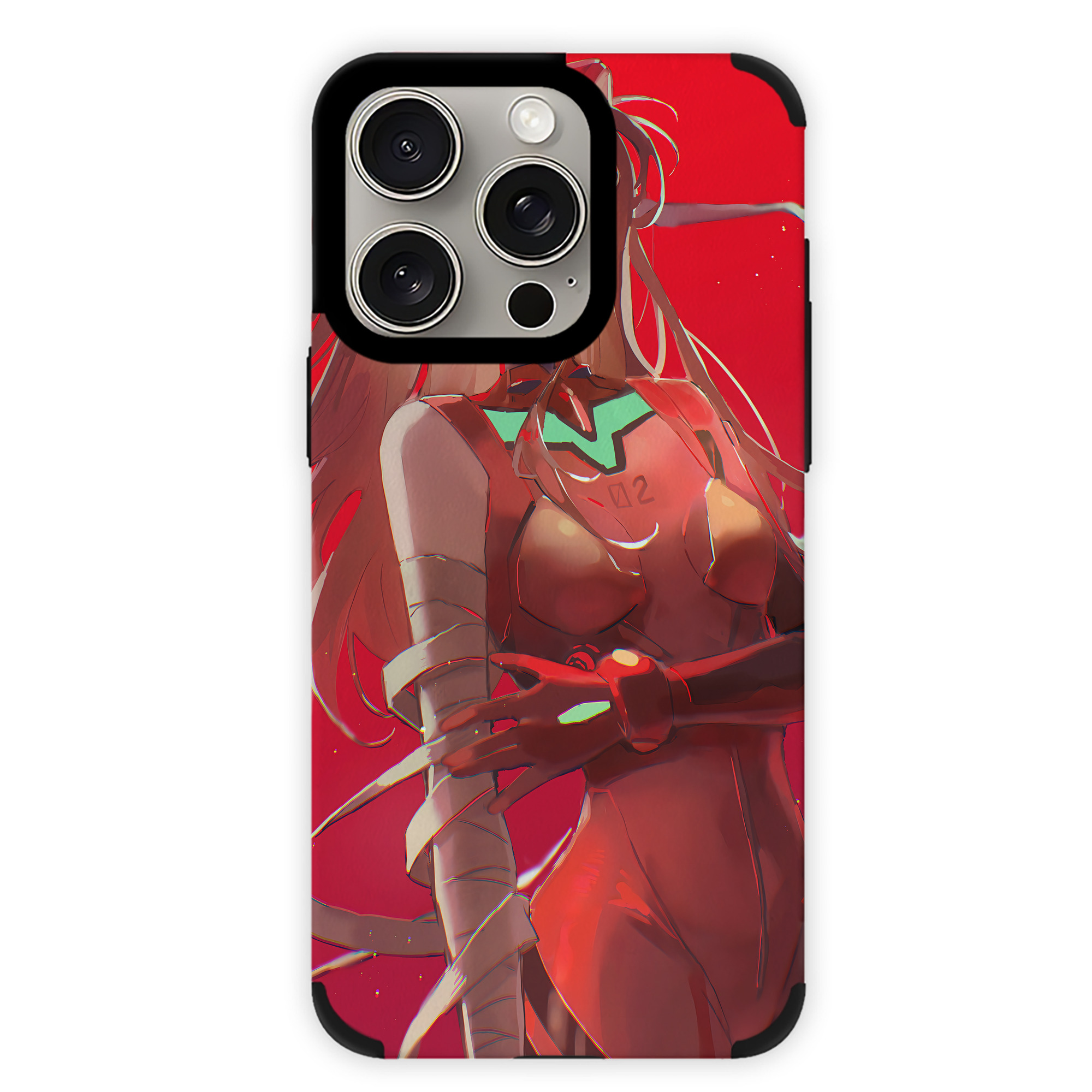 （画像用） EVA 新世紀エヴァンゲリオン 【iPhone15ProMax対応】 PUレザー スマホケース 耐衝撃＆黄変防止