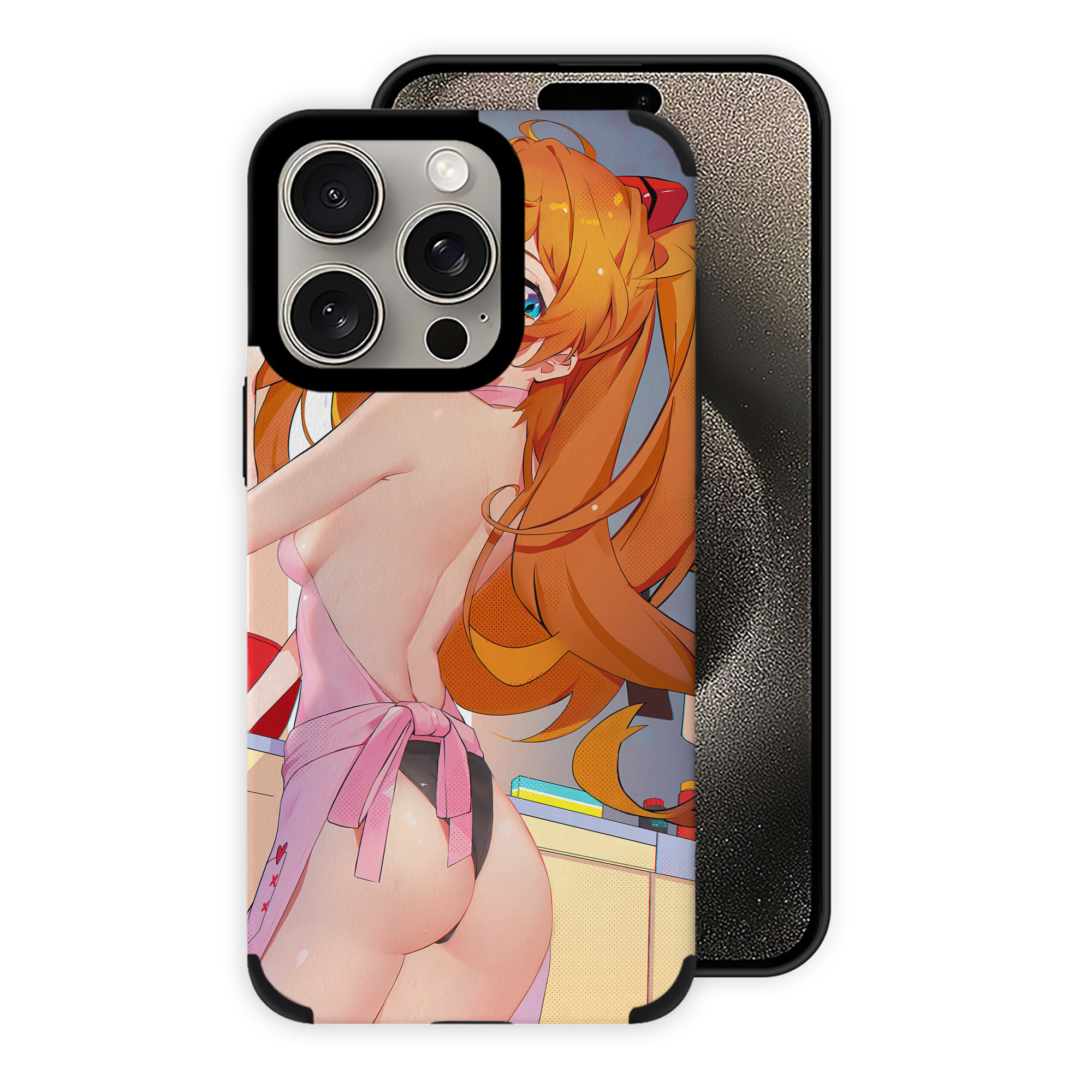 （画像用） EVA 新世紀エヴァンゲリオン 【iPhone15ProMax対応】 PUレザー スマホケース 耐衝撃＆黄変防止