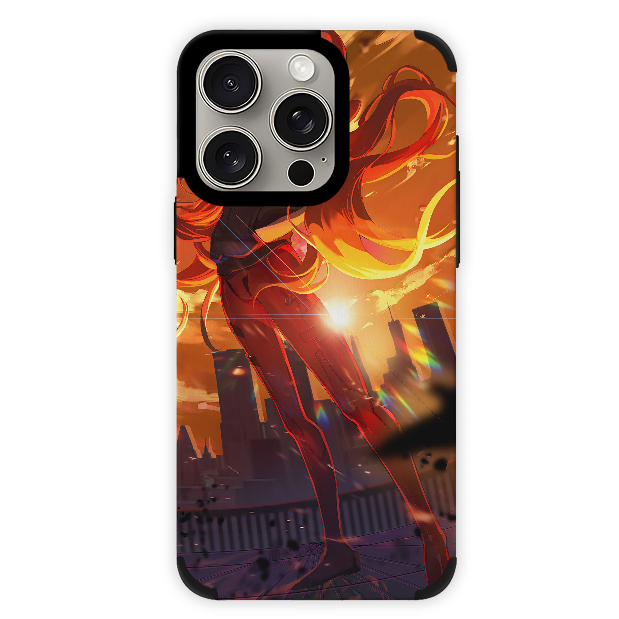 （画像用） EVA 新世紀エヴァンゲリオン 【iPhone15ProMax対応】 PUレザー スマホケース 耐衝撃＆黄変防止