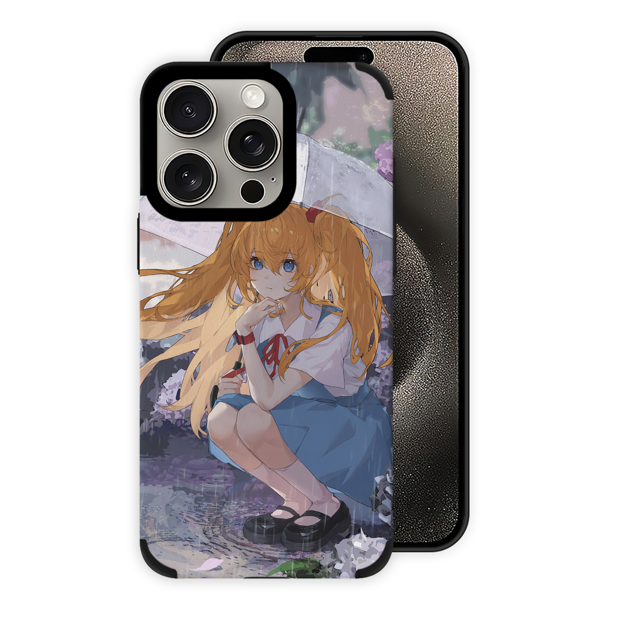 （画像用） EVA 新世紀エヴァンゲリオン 【iPhone15ProMax対応】 PUレザー スマホケース 耐衝撃＆黄変防止