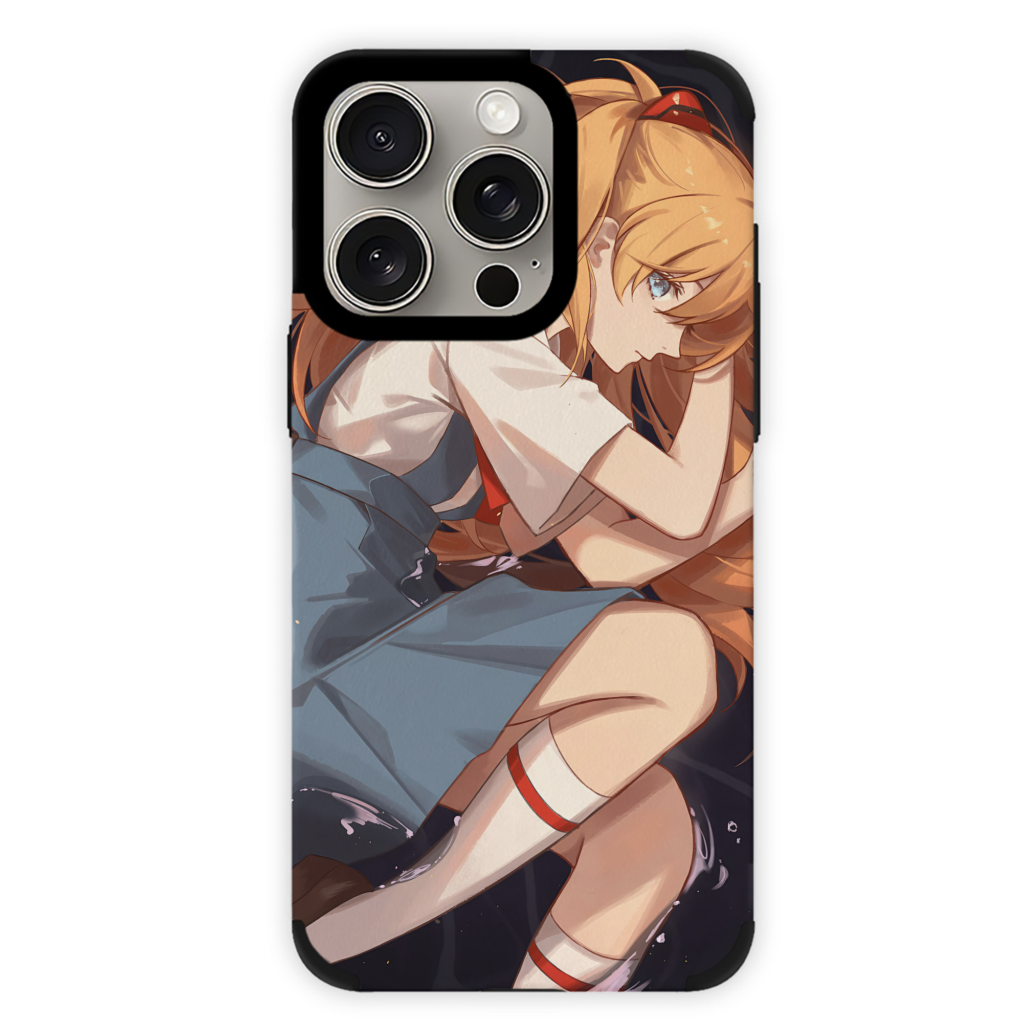 （画像用） EVA 新世紀エヴァンゲリオン 【iPhone15ProMax対応】 PUレザー スマホケース 耐衝撃＆黄変防止