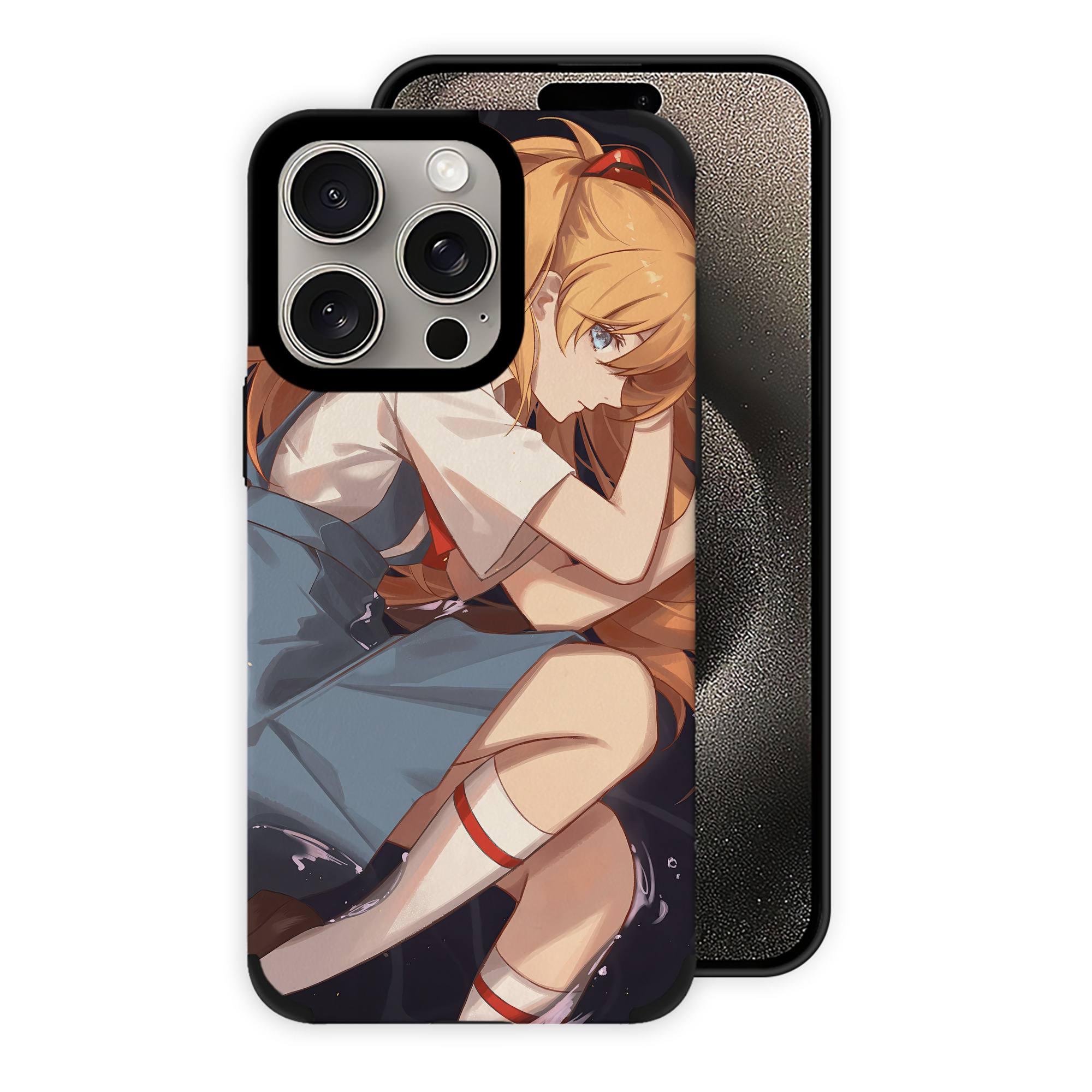 （画像用） EVA 新世紀エヴァンゲリオン 【iPhone15ProMax対応】 PUレザー スマホケース 耐衝撃＆黄変防止