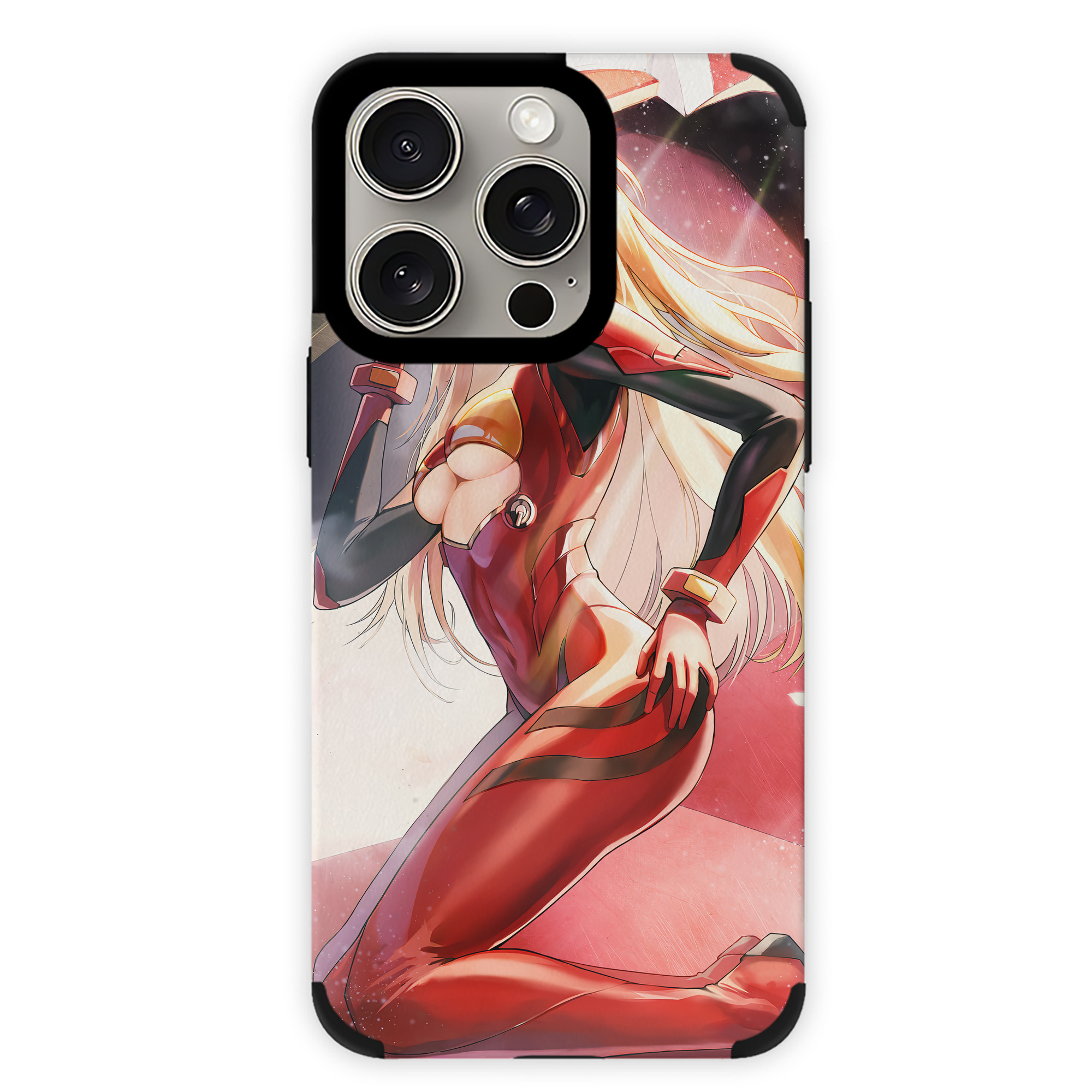 （画像用） EVA 新世紀エヴァンゲリオン 【iPhone15ProMax対応】 PUレザー スマホケース 耐衝撃＆黄変防止