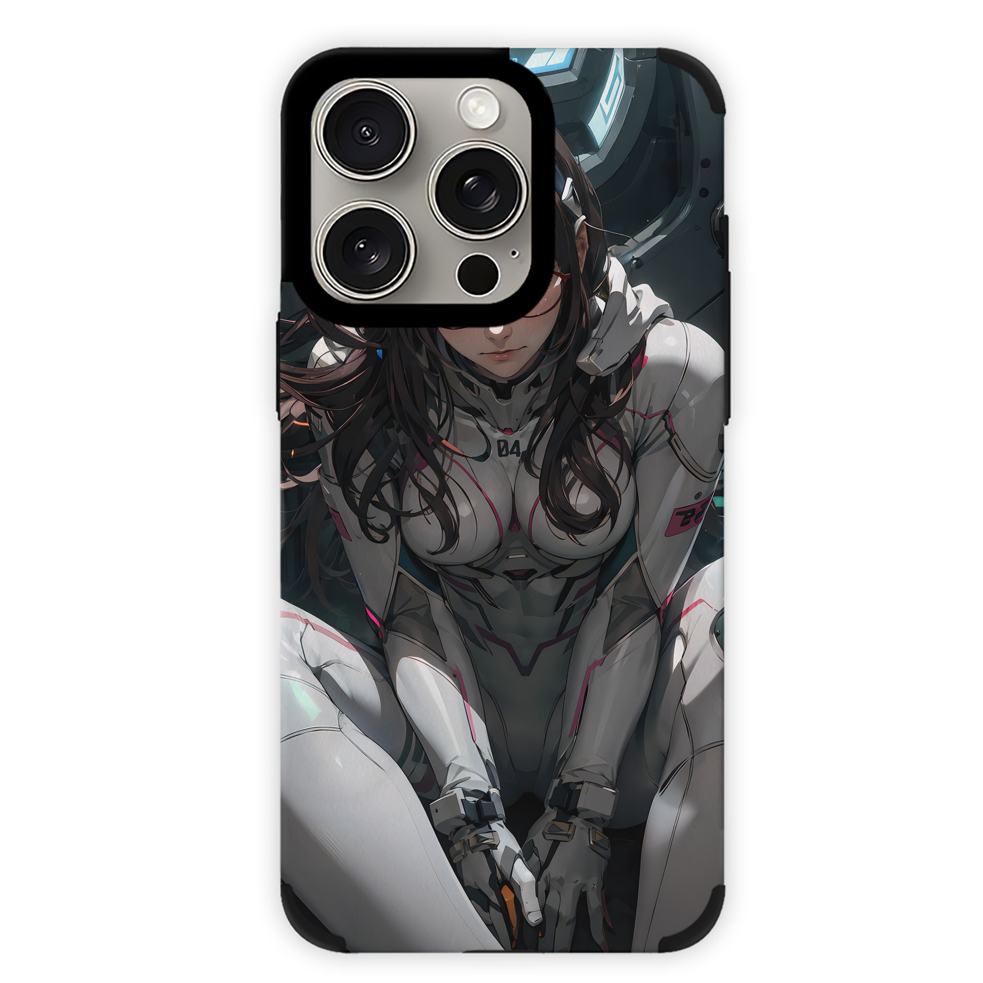 （画像用） EVA 新世紀エヴァンゲリオン 【iPhone15ProMax対応】 PUレザー スマホケース 耐衝撃＆黄変防止