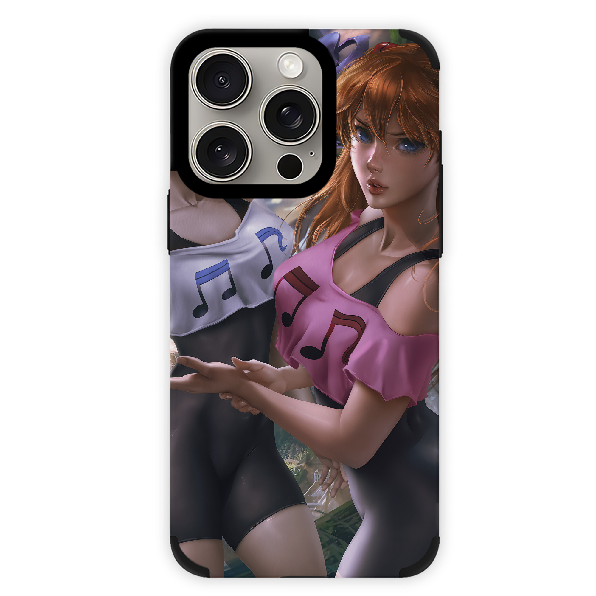 （画像用） EVA 新世紀エヴァンゲリオン 【iPhone15ProMax対応】 PUレザー スマホケース 耐衝撃＆黄変防止