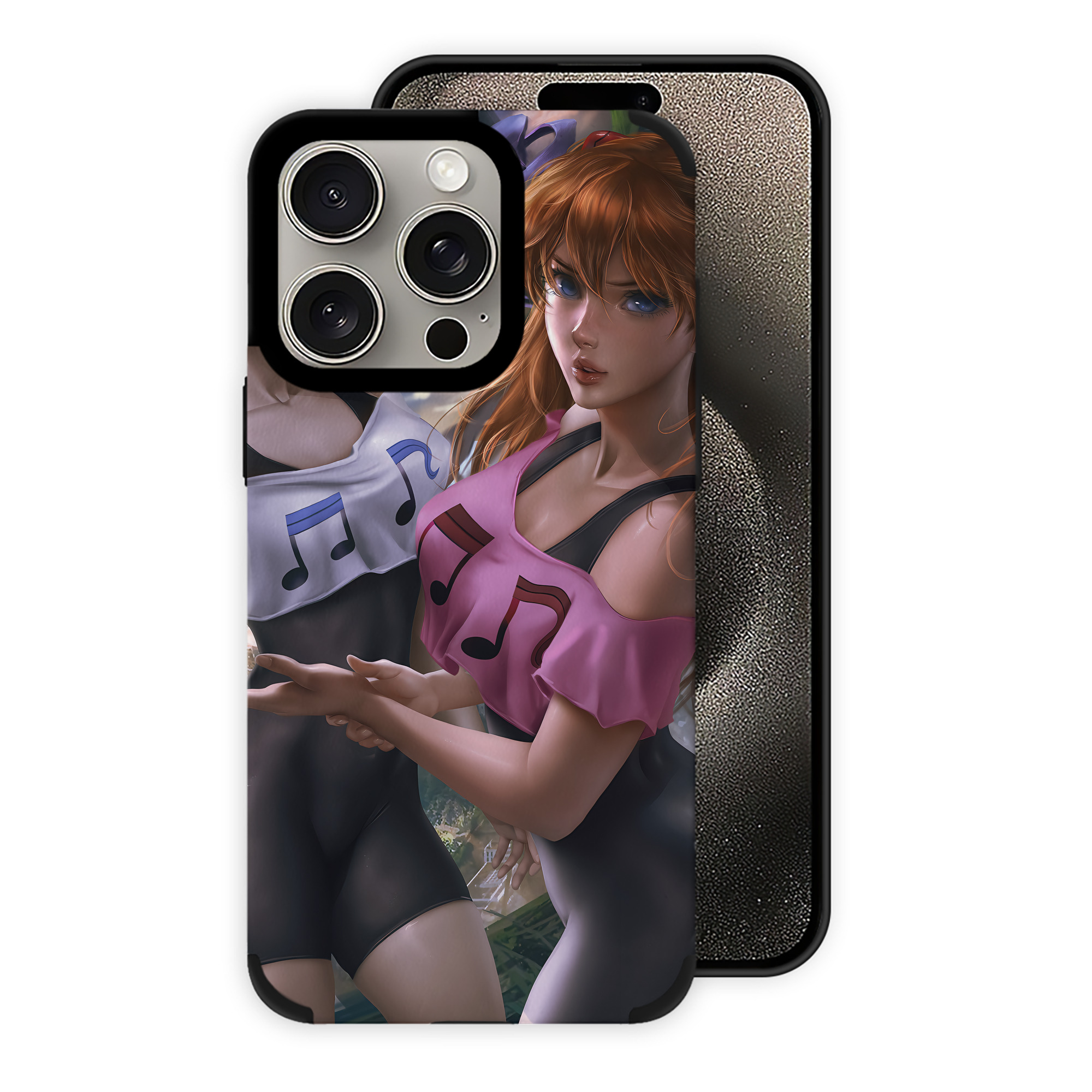 （画像用） EVA 新世紀エヴァンゲリオン 【iPhone15ProMax対応】 PUレザー スマホケース 耐衝撃＆黄変防止
