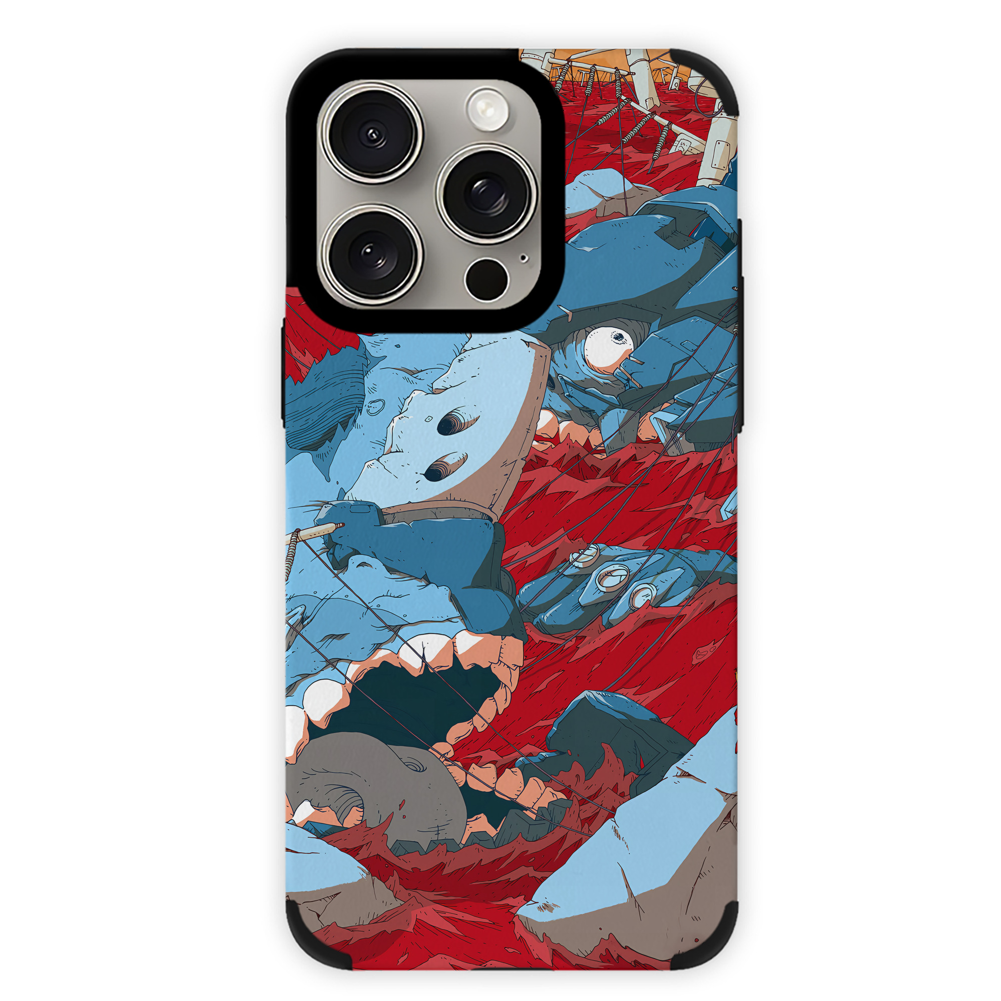 （画像用） EVA 新世紀エヴァンゲリオン 【iPhone15ProMax対応】 PUレザー スマホケース 耐衝撃＆黄変防止