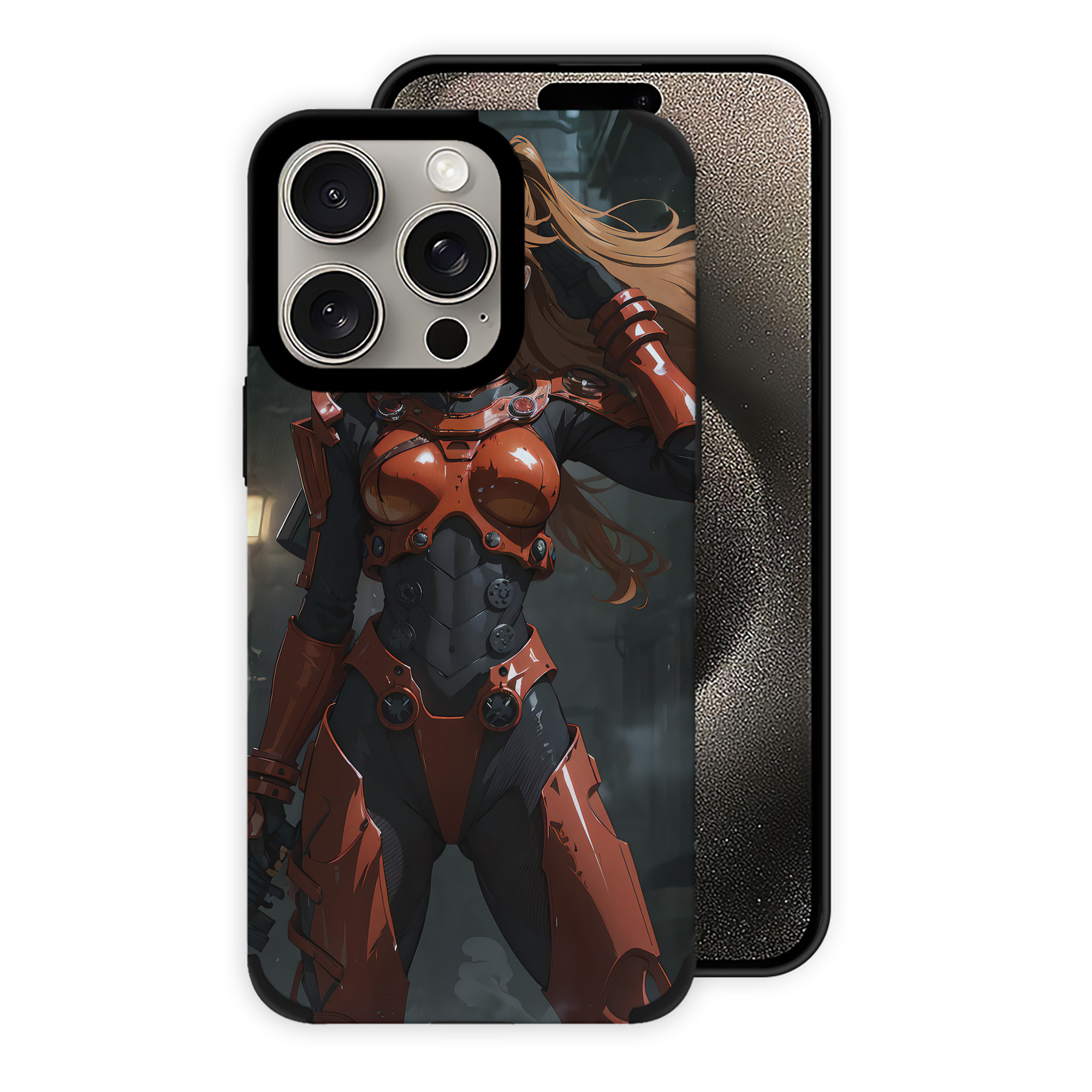 （画像用） EVA 新世紀エヴァンゲリオン 【iPhone15ProMax対応】 PUレザー スマホケース 耐衝撃＆黄変防止