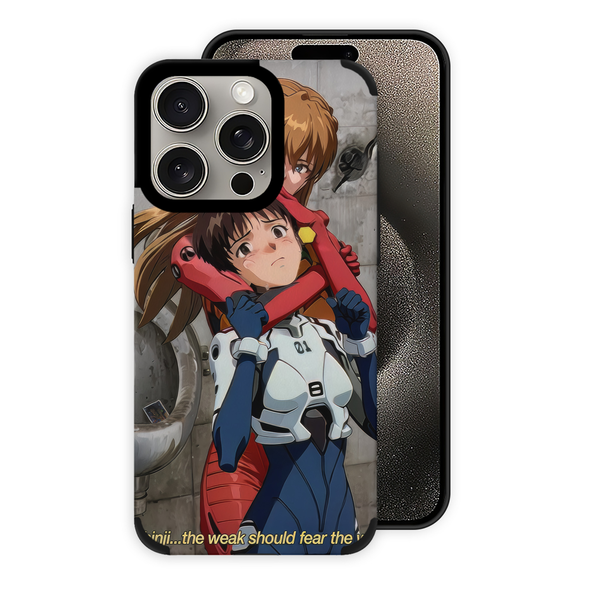（画像用） EVA 新世紀エヴァンゲリオン 【iPhone15ProMax対応】 PUレザー スマホケース 耐衝撃＆黄変防止