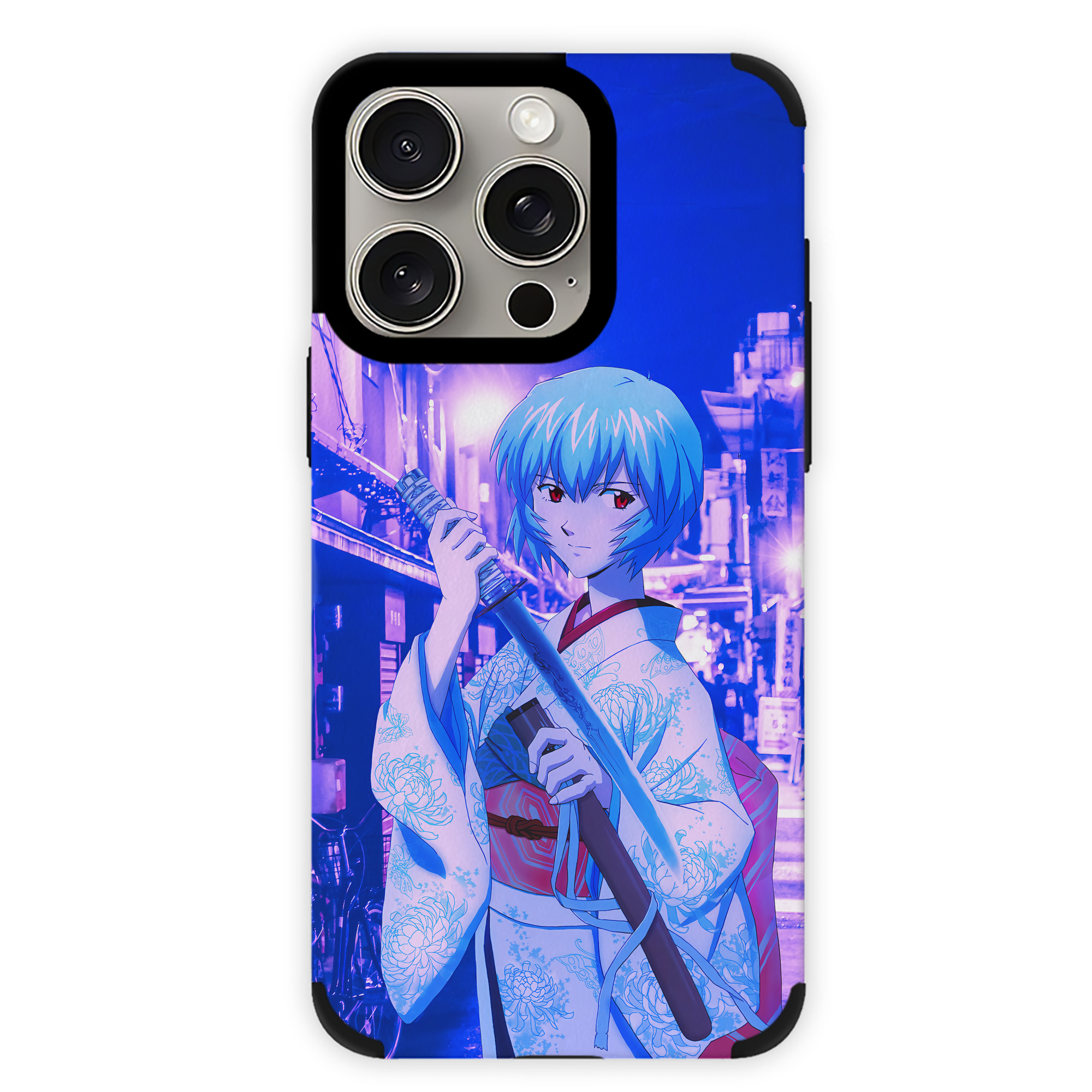 （画像用） EVA 新世紀エヴァンゲリオン 【iPhone15ProMax対応】 PUレザー スマホケース 耐衝撃＆黄変防止