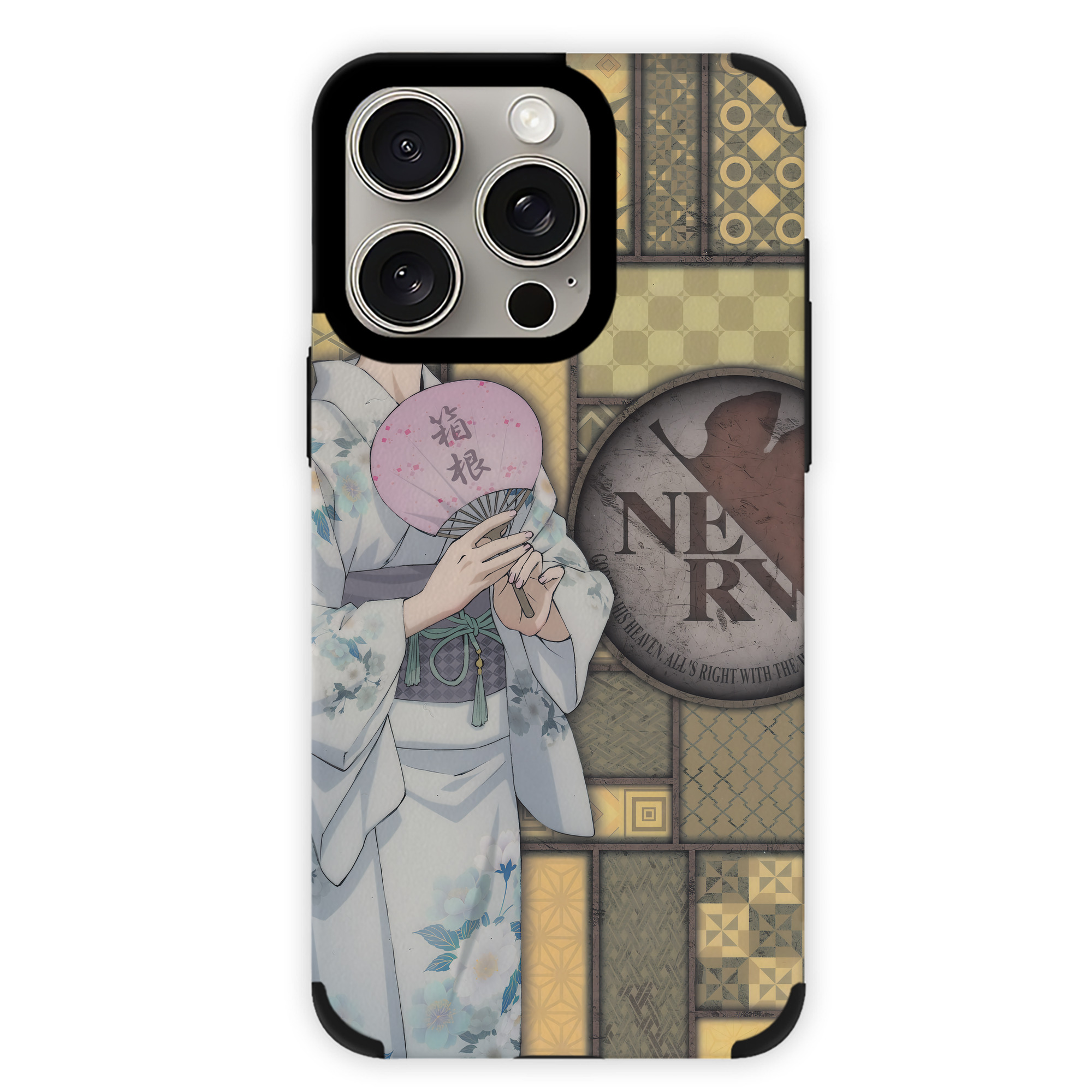 （画像用） EVA 新世紀エヴァンゲリオン 【iPhone15ProMax対応】 PUレザー スマホケース 耐衝撃＆黄変防止