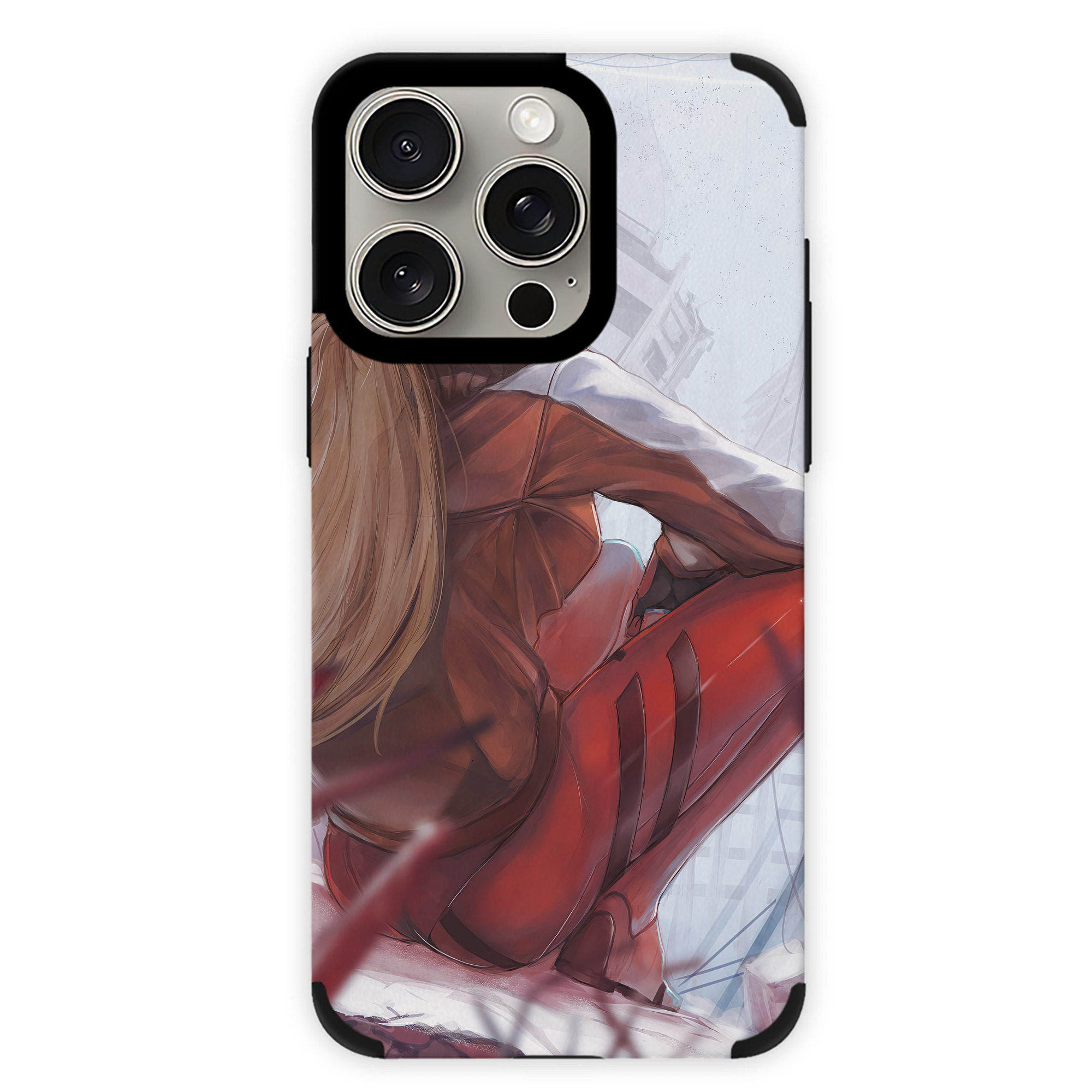（画像用） EVA 新世紀エヴァンゲリオン 【iPhone15ProMax対応】 PUレザー スマホケース 耐衝撃＆黄変防止