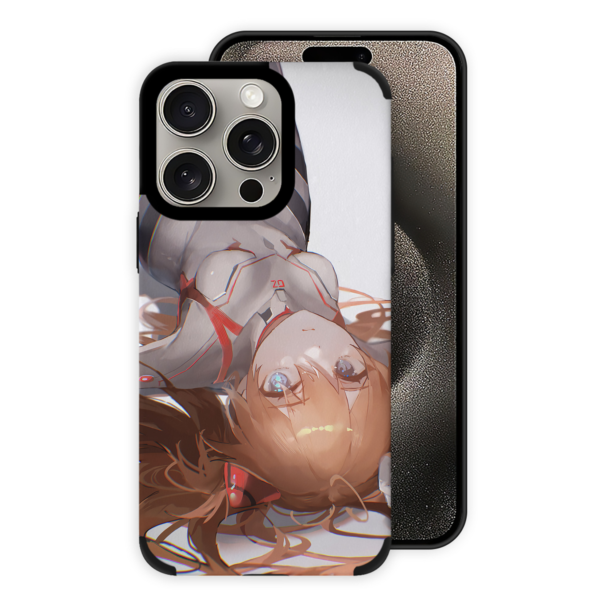 （画像用） EVA 新世紀エヴァンゲリオン 【iPhone15ProMax対応】 PUレザー スマホケース 耐衝撃＆黄変防止