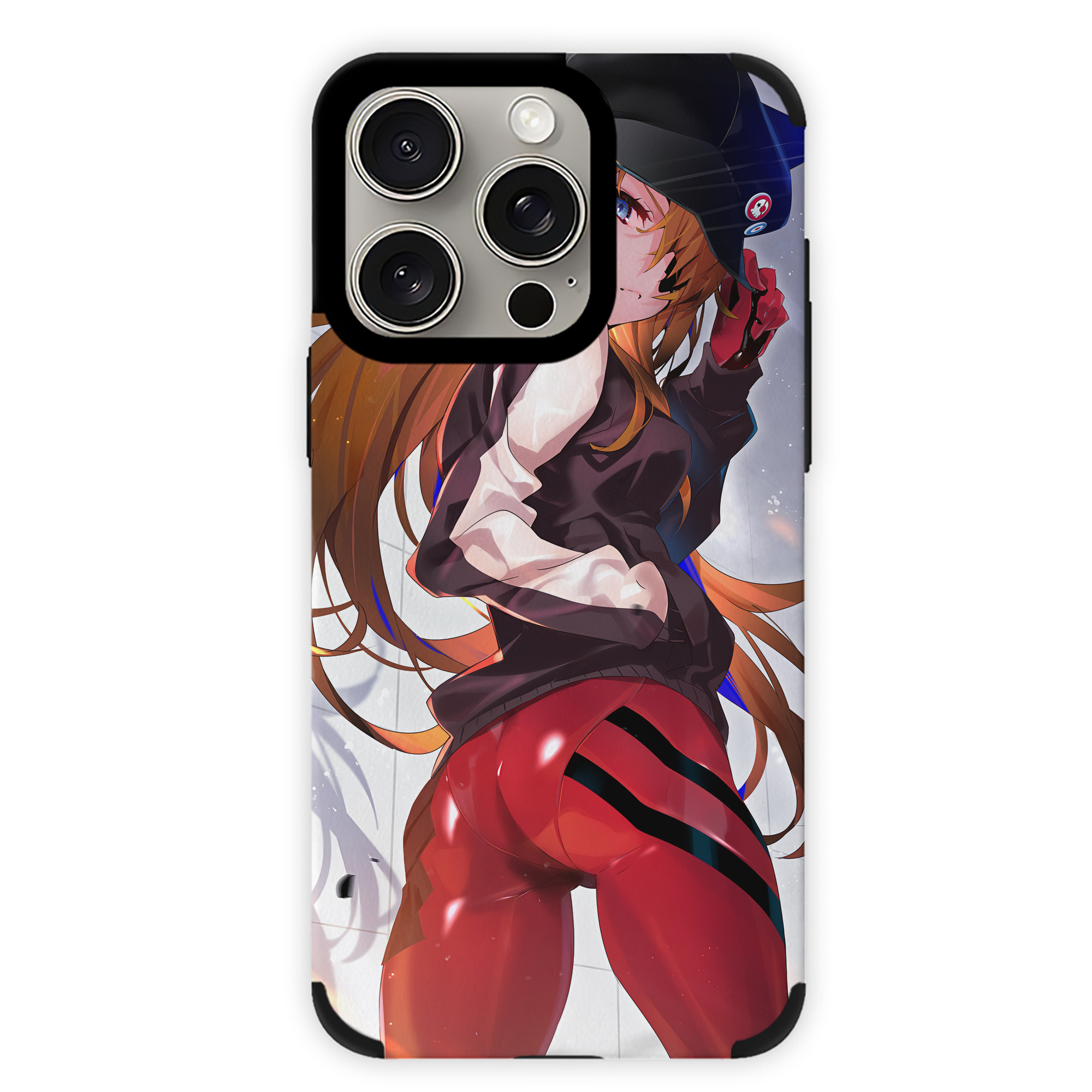 （画像用） EVA 新世紀エヴァンゲリオン 【iPhone15ProMax対応】 PUレザー スマホケース 耐衝撃＆黄変防止