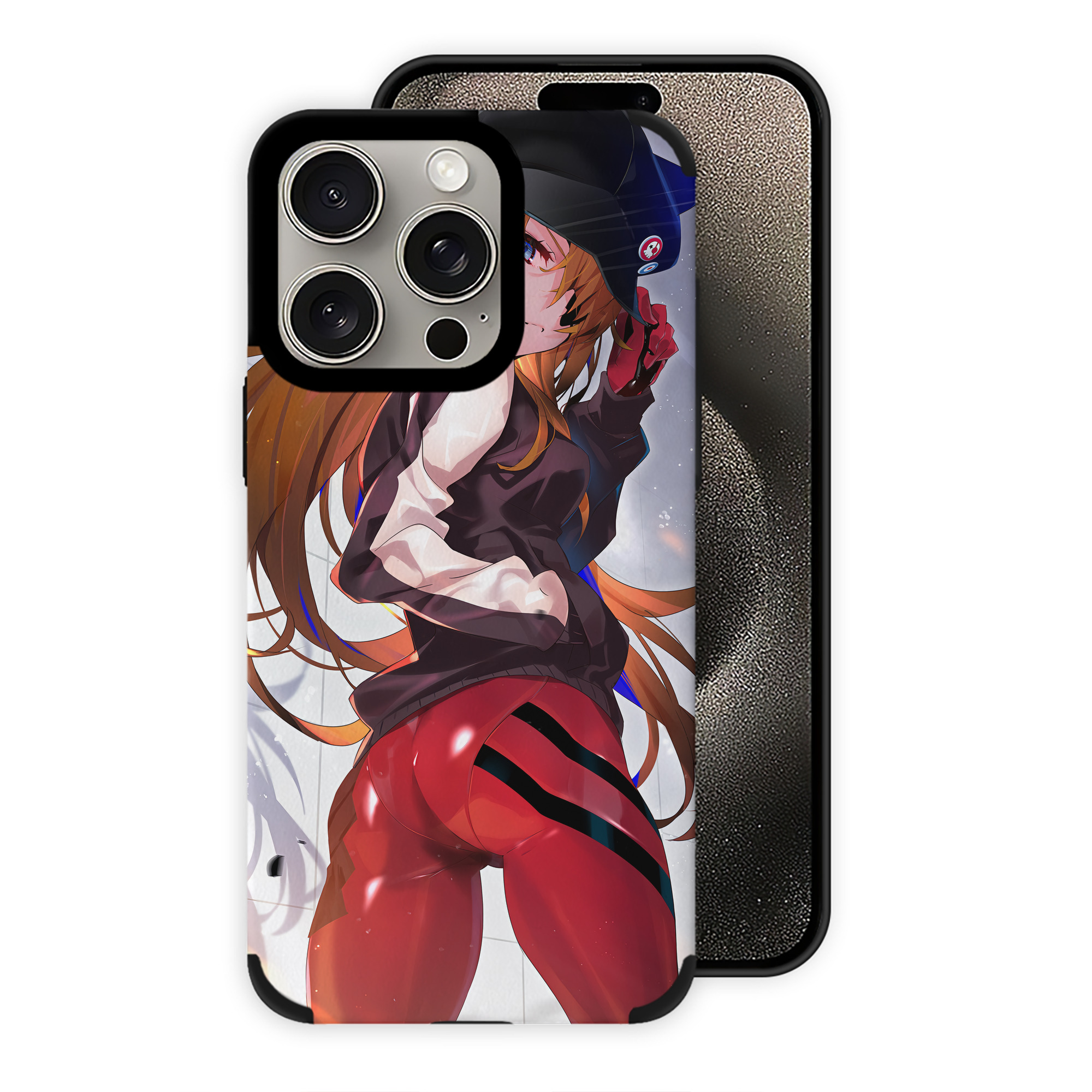 （画像用） EVA 新世紀エヴァンゲリオン 【iPhone15ProMax対応】 PUレザー スマホケース 耐衝撃＆黄変防止