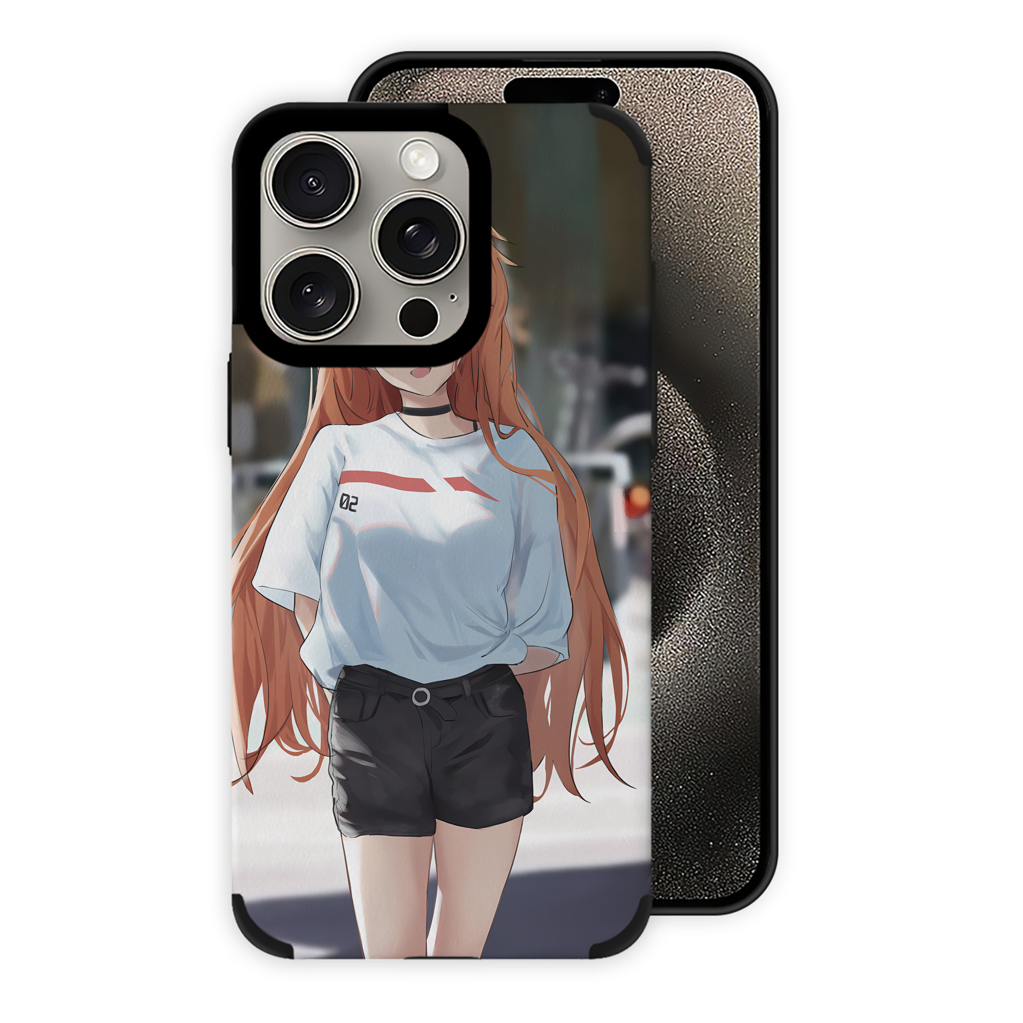（画像用） EVA 新世紀エヴァンゲリオン 【iPhone15ProMax対応】 PUレザー スマホケース 耐衝撃＆黄変防止