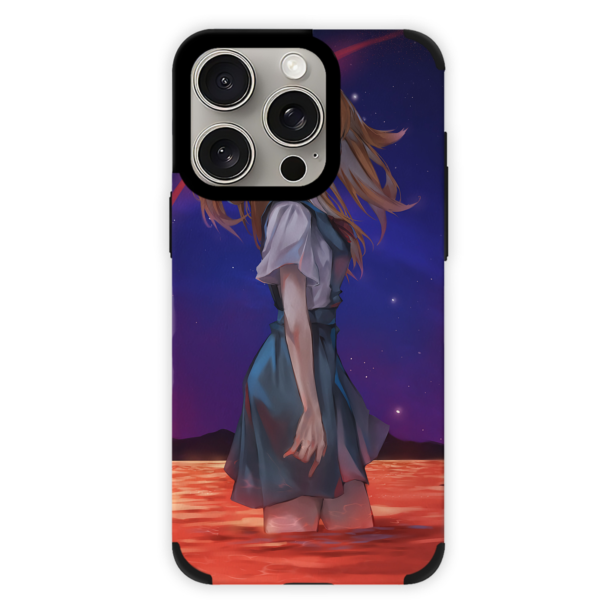（画像用） EVA 新世紀エヴァンゲリオン 【iPhone15ProMax対応】 PUレザー スマホケース 耐衝撃＆黄変防止