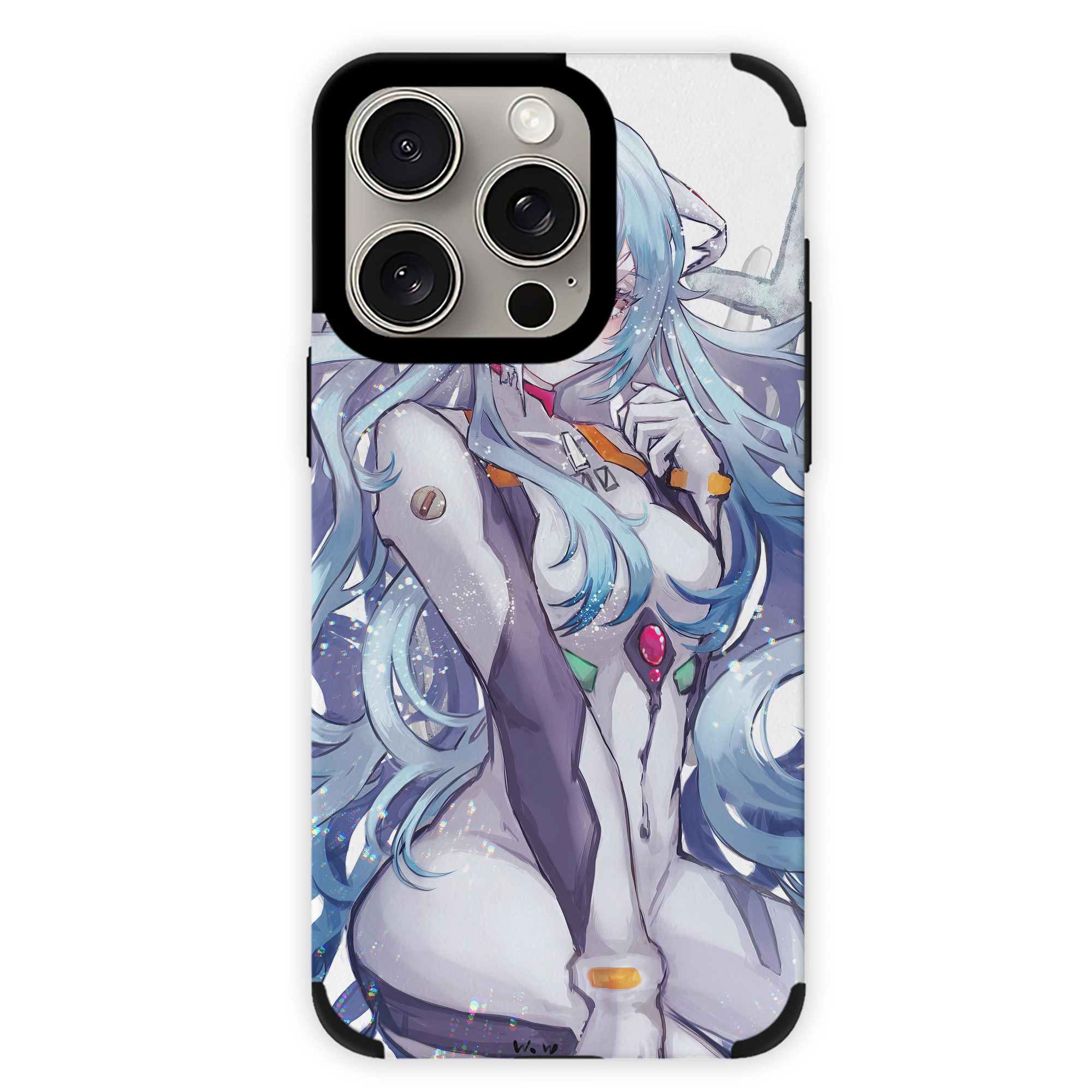 （画像用） EVA 新世紀エヴァンゲリオン 【iPhone15ProMax対応】 PUレザー スマホケース 耐衝撃＆黄変防止