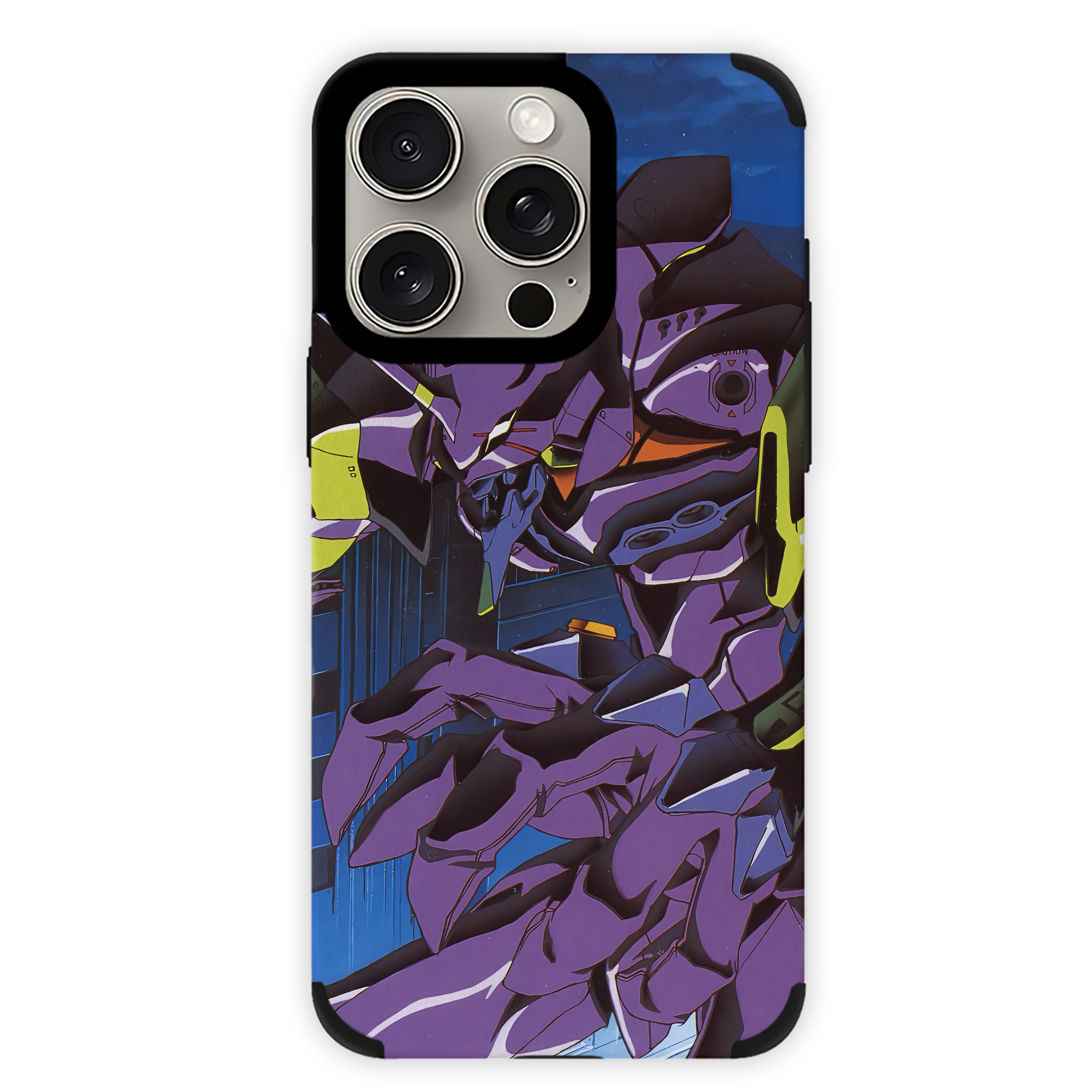（画像用） EVA 新世紀エヴァンゲリオン 【iPhone15ProMax対応】 PUレザー スマホケース 耐衝撃＆黄変防止