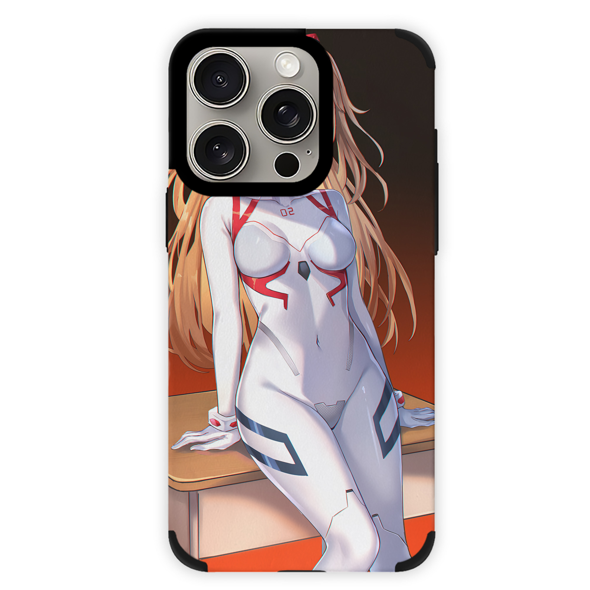 （画像用） EVA 新世紀エヴァンゲリオン 【iPhone15ProMax対応】 PUレザー スマホケース 耐衝撃＆黄変防止