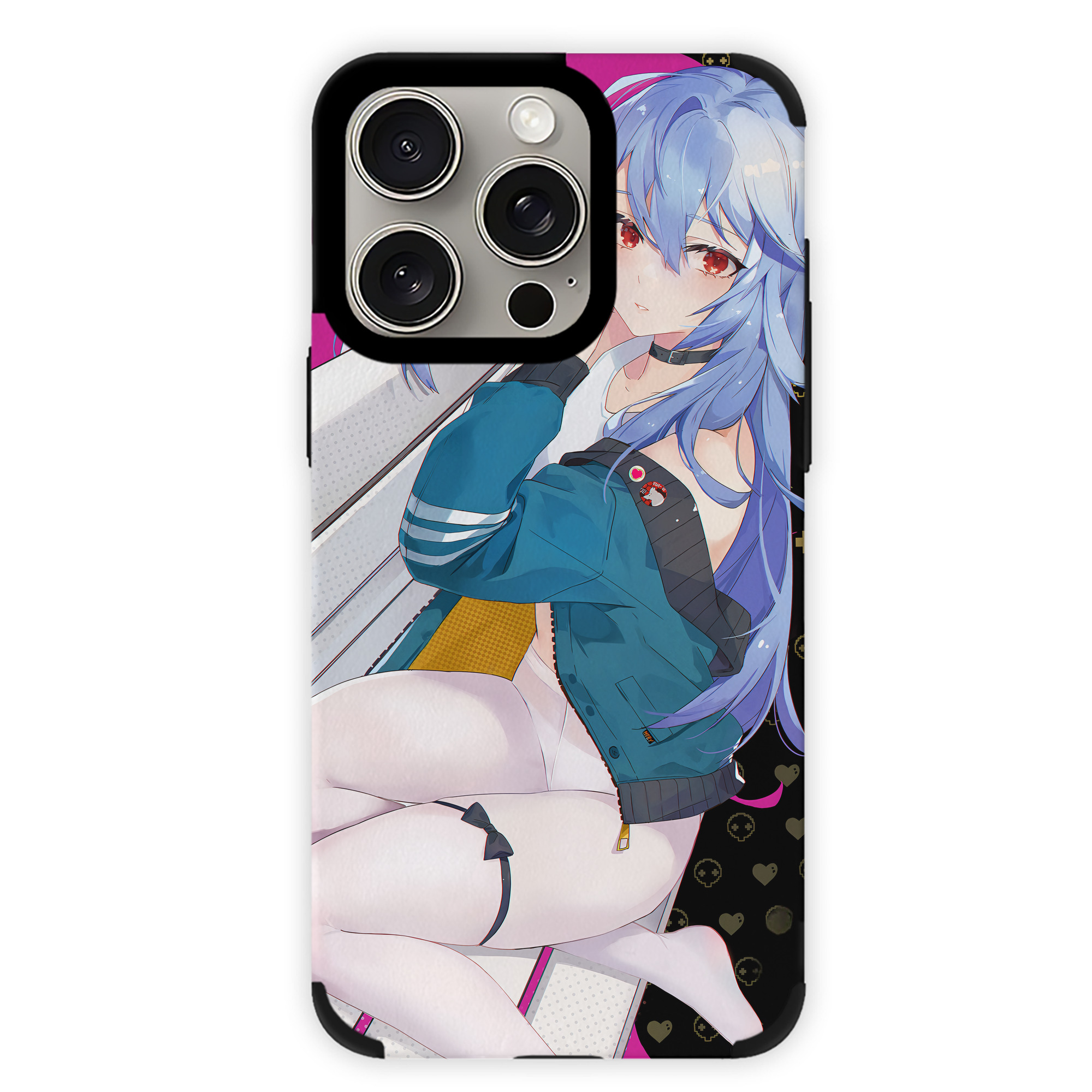 （画像用） EVA 新世紀エヴァンゲリオン 【iPhone15ProMax対応】 PUレザー スマホケース 耐衝撃＆黄変防止