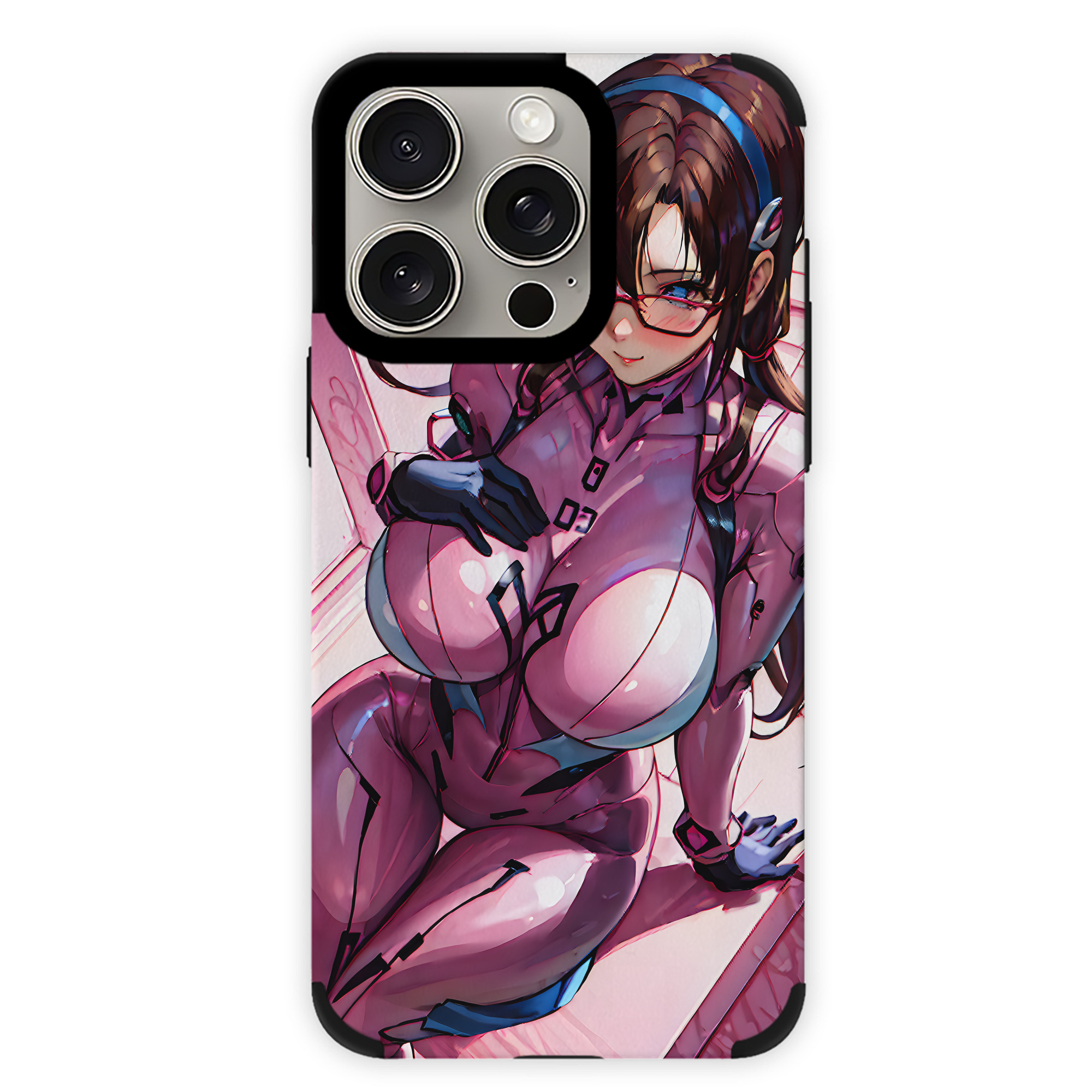 （画像用） EVA 新世紀エヴァンゲリオン 【iPhone15ProMax対応】 PUレザー スマホケース 耐衝撃＆黄変防止