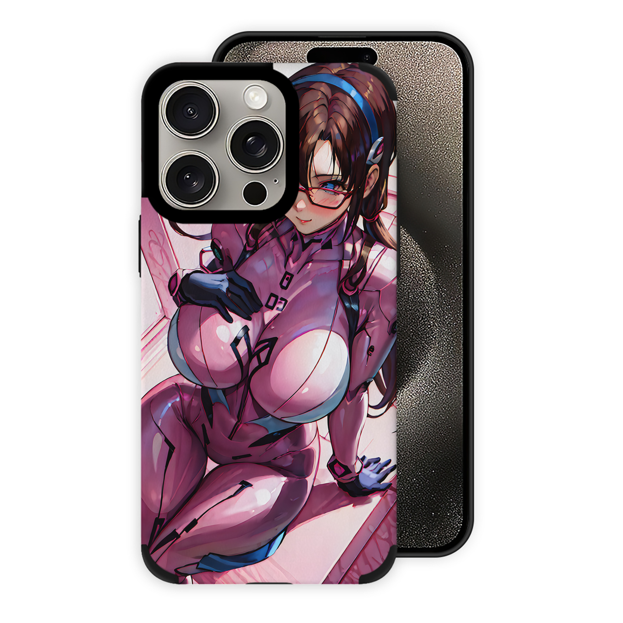 （画像用） EVA 新世紀エヴァンゲリオン 【iPhone15ProMax対応】 PUレザー スマホケース 耐衝撃＆黄変防止