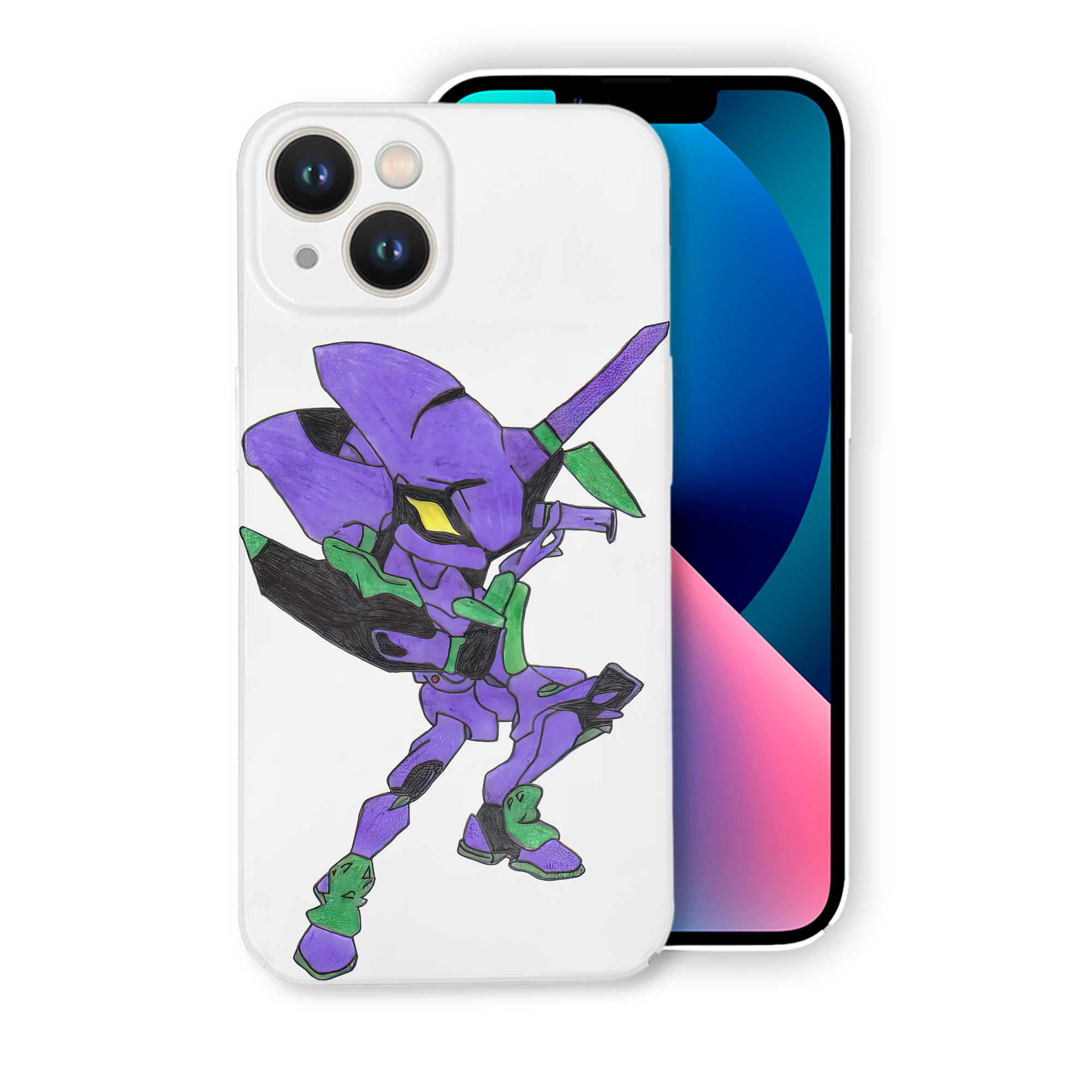 （画像用） EVA 新世紀エヴァンゲリオン 【iPhone 14シリーズ対応】ハードケース