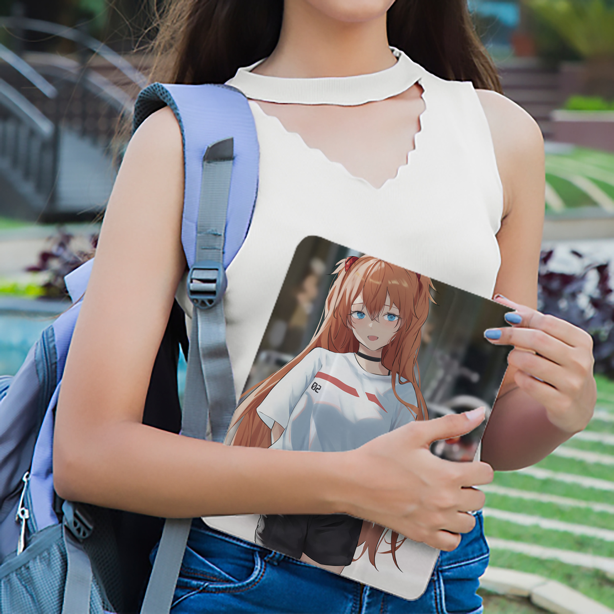 EVA 新世紀エヴァンゲリオン IPad ケース ペン収納付き 三つ折りスタンド PUレザー×シリコン 対応機種9.5/10.5/10.9インチ