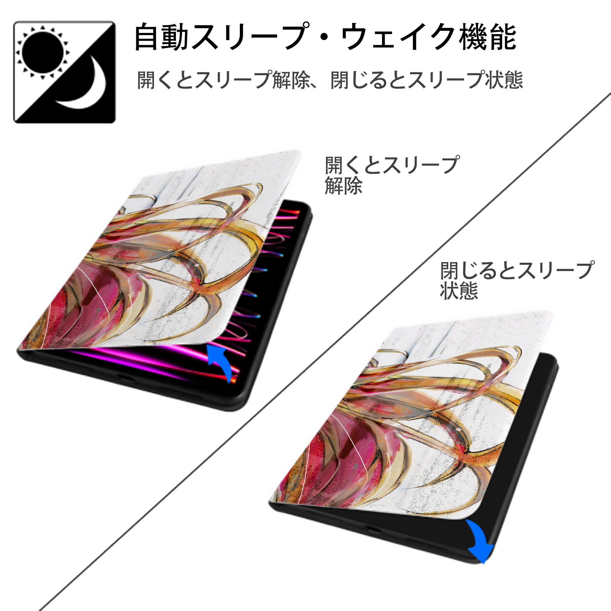 EVA 新世紀エヴァンゲリオン IPad ケース ブック型 PUレザー TPU 耐衝撃 軽量 薄型 ペン収納なし 全面保護 IPad 各モデル対応