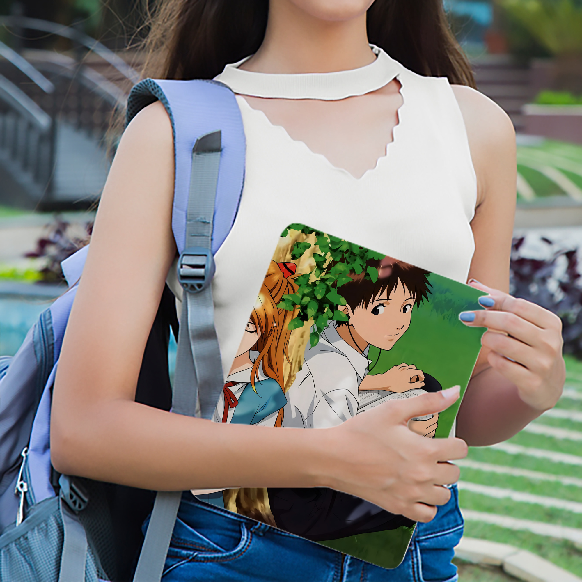 EVA 新世紀エヴァンゲリオン IPad ケース ブック型 PUレザー TPU 耐衝撃 軽量 薄型 ペン収納なし 全面保護 IPad 各モデル対応
