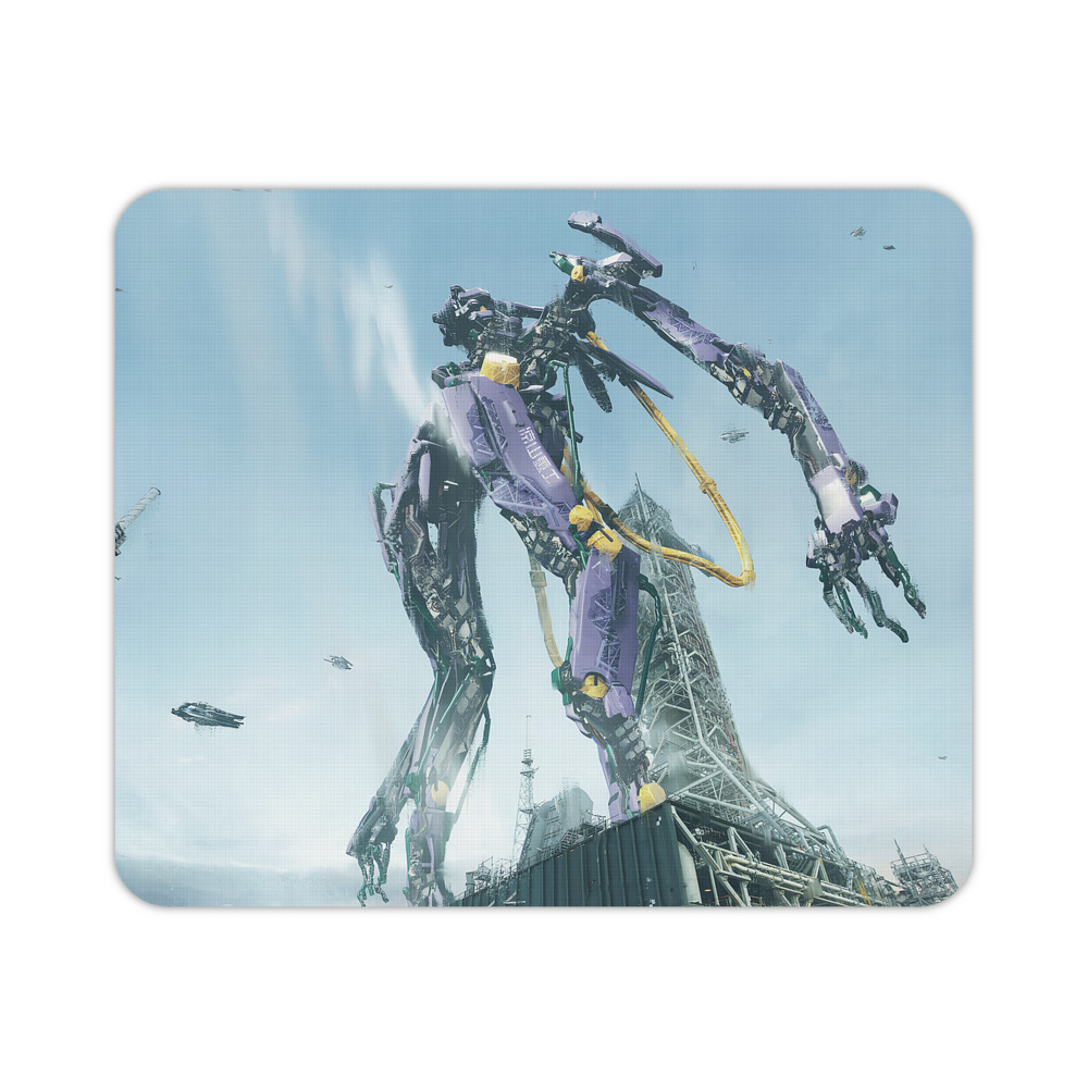 （画像用） EVA 新世紀エヴァンゲリオン マウスパッド ステッチ加工 ラバー素材 防水 滑り止め 超薄型 ゲーミング/オフィス対応