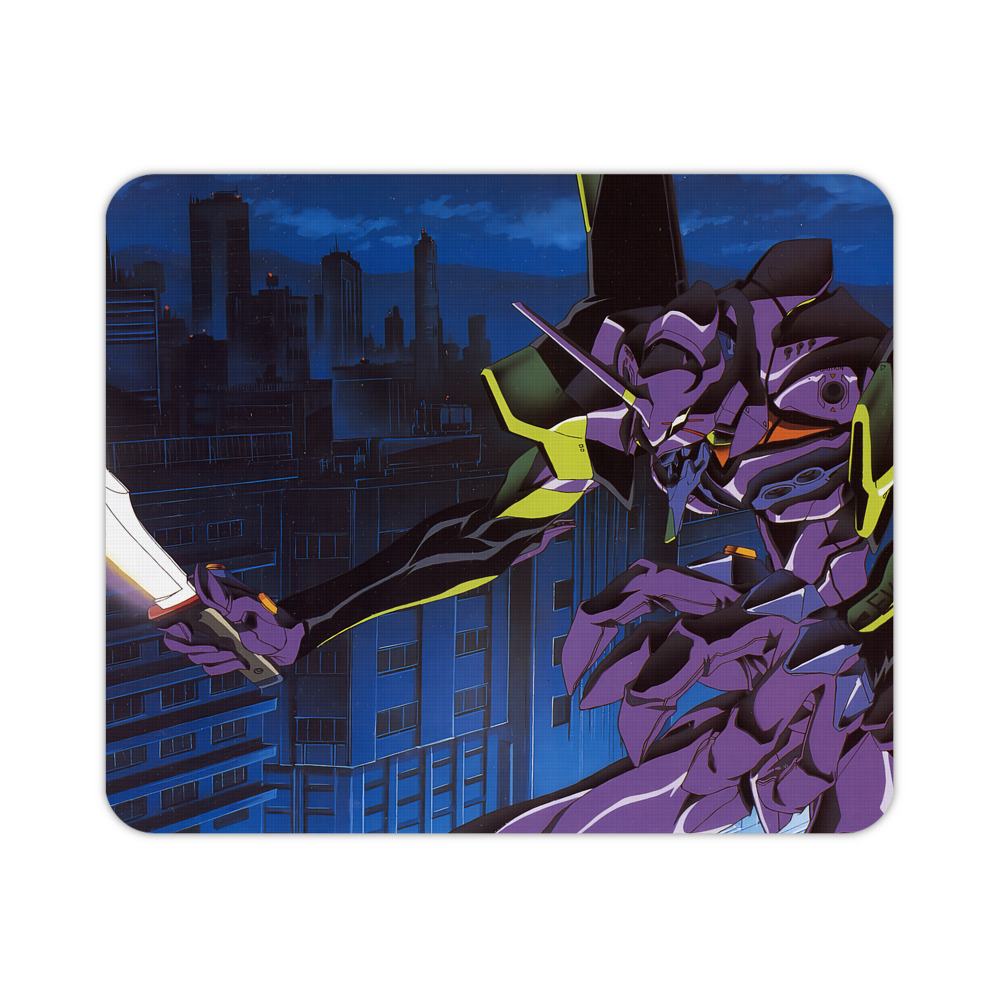 （画像用） EVA 新世紀エヴァンゲリオン マウスパッド ステッチ加工 ラバー素材 防水 滑り止め 超薄型 ゲーミング/オフィス対応