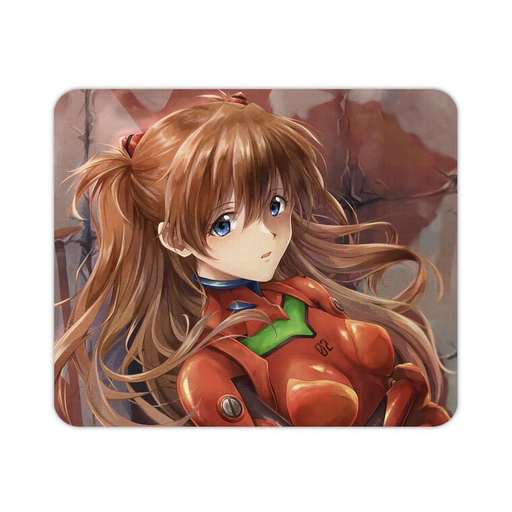 （画像用） EVA 新世紀エヴァンゲリオン マウスパッド ステッチ加工 ラバー素材 防水 滑り止め 超薄型 ゲーミング/オフィス対応