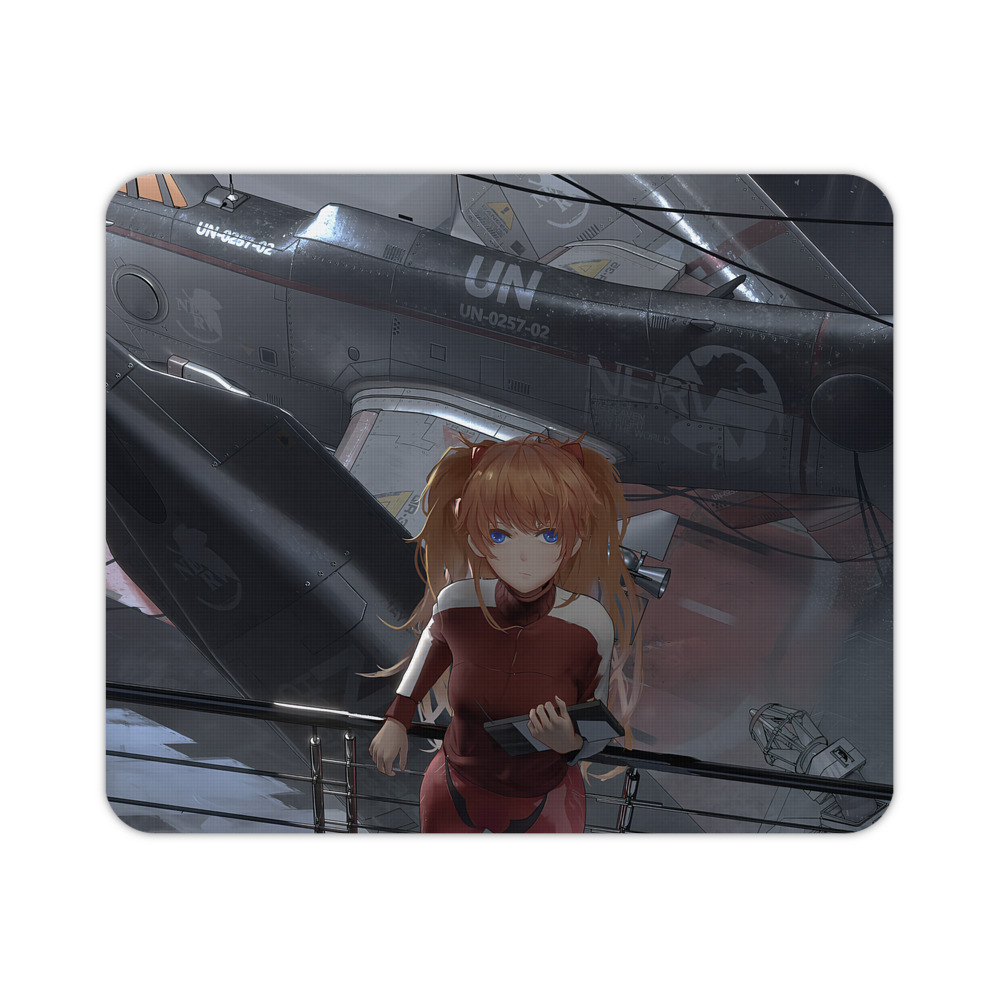 （画像用） EVA 新世紀エヴァンゲリオン マウスパッド ステッチ加工 ラバー素材 防水 滑り止め 超薄型 ゲーミング/オフィス対応