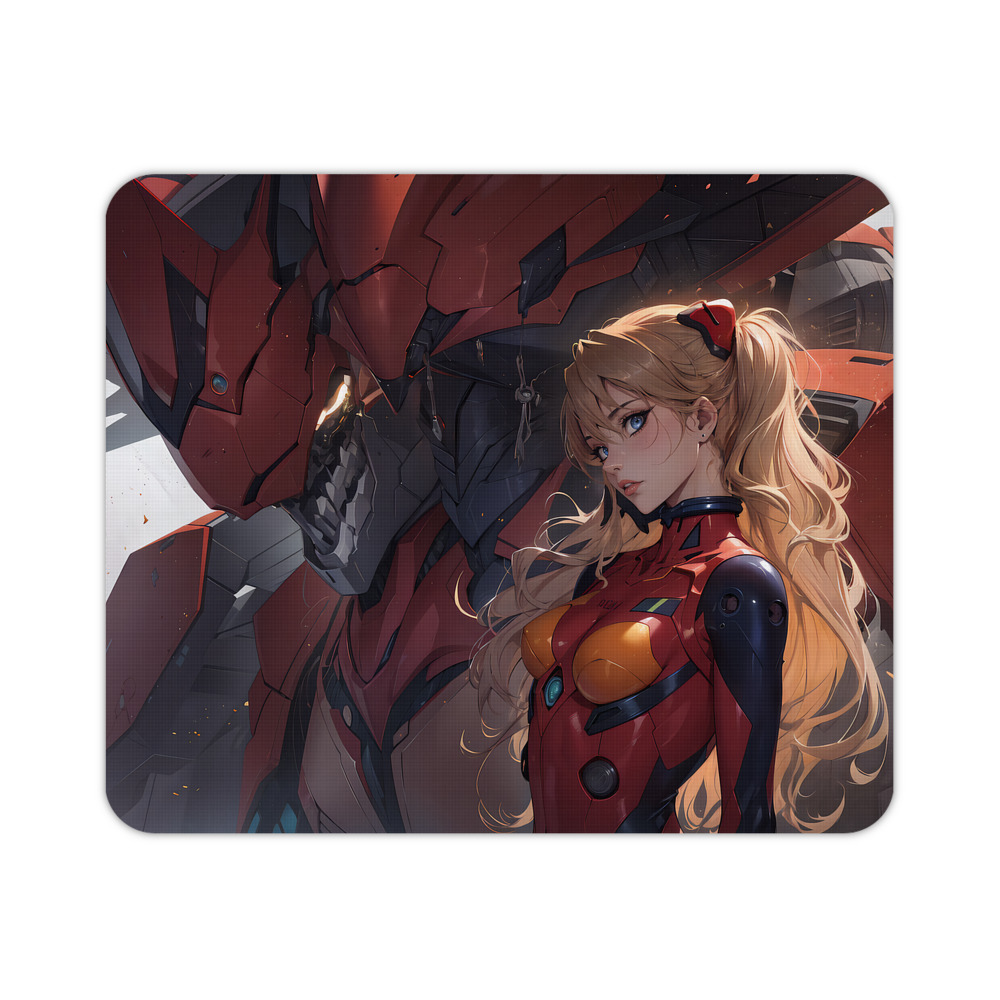 （画像用） EVA 新世紀エヴァンゲリオン マウスパッド ステッチ加工 ラバー素材 防水 滑り止め 超薄型 ゲーミング/オフィス対応