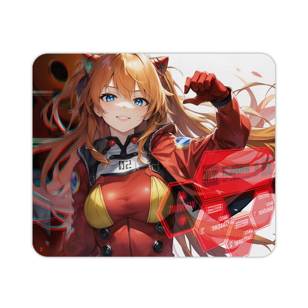 （画像用） EVA 新世紀エヴァンゲリオン マウスパッド ステッチ加工 ラバー素材 防水 滑り止め 超薄型 ゲーミング/オフィス対応